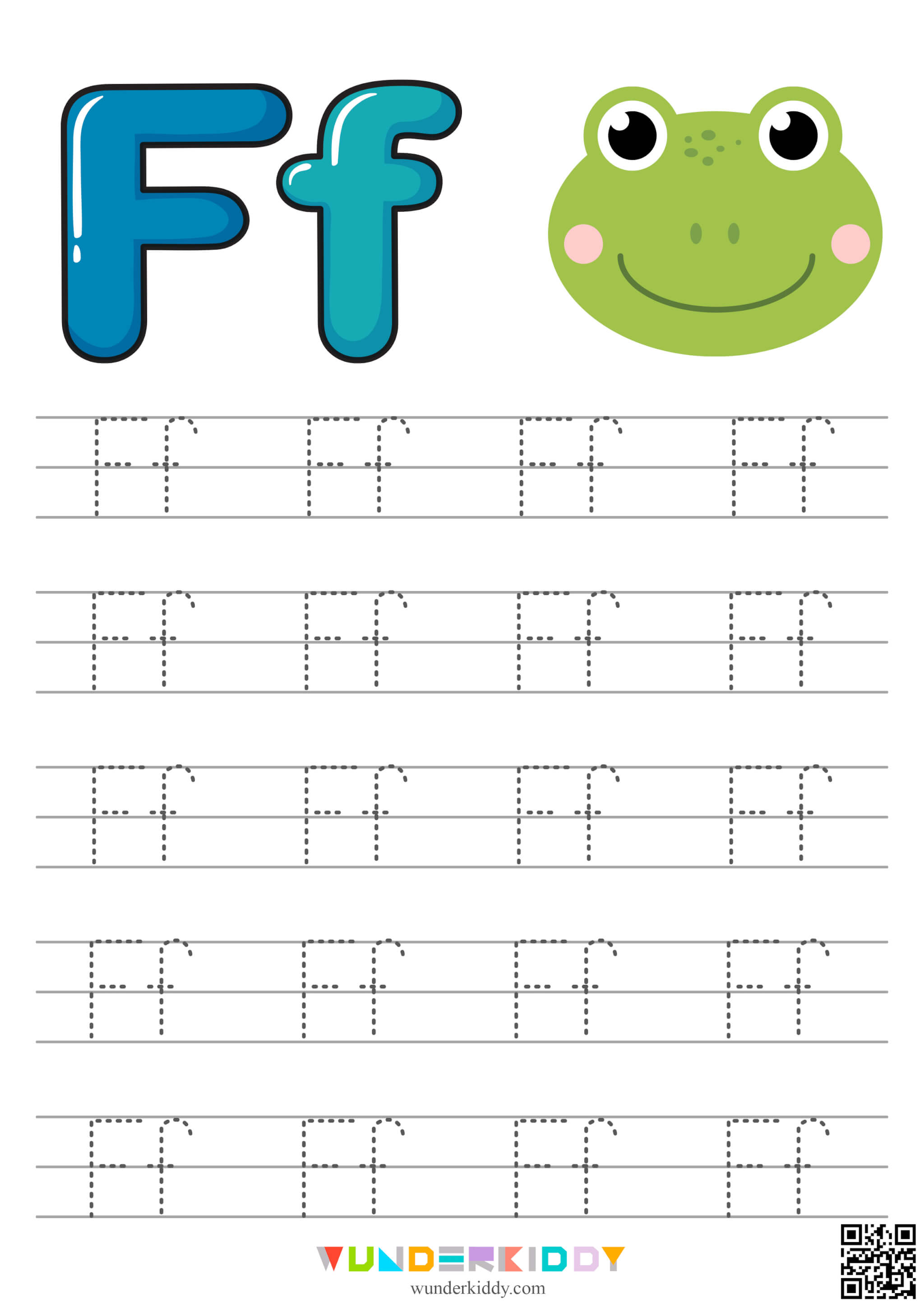 Alphabet Tracing Worksheet - Image 7