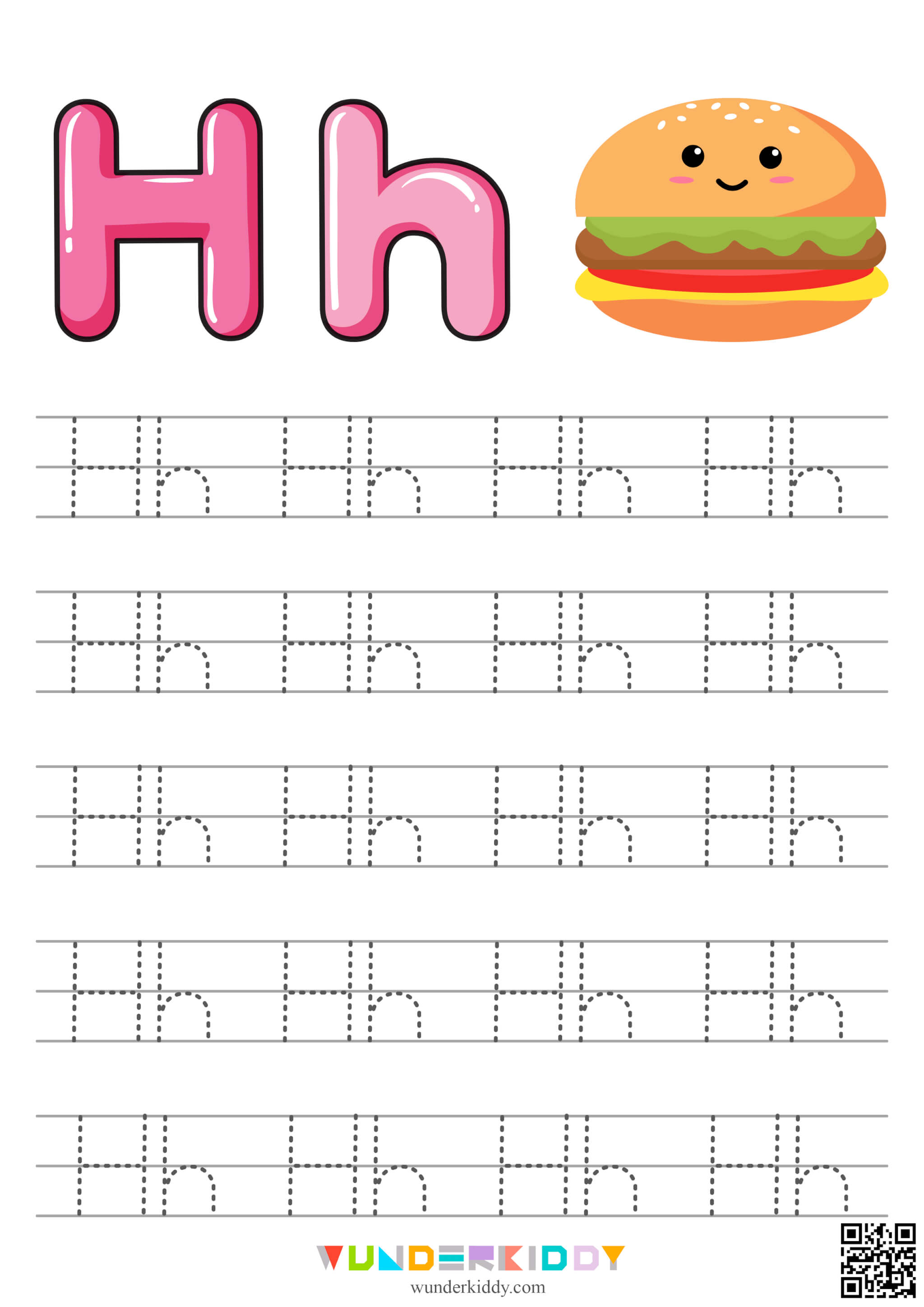 Alphabet Tracing Worksheet - Image 9