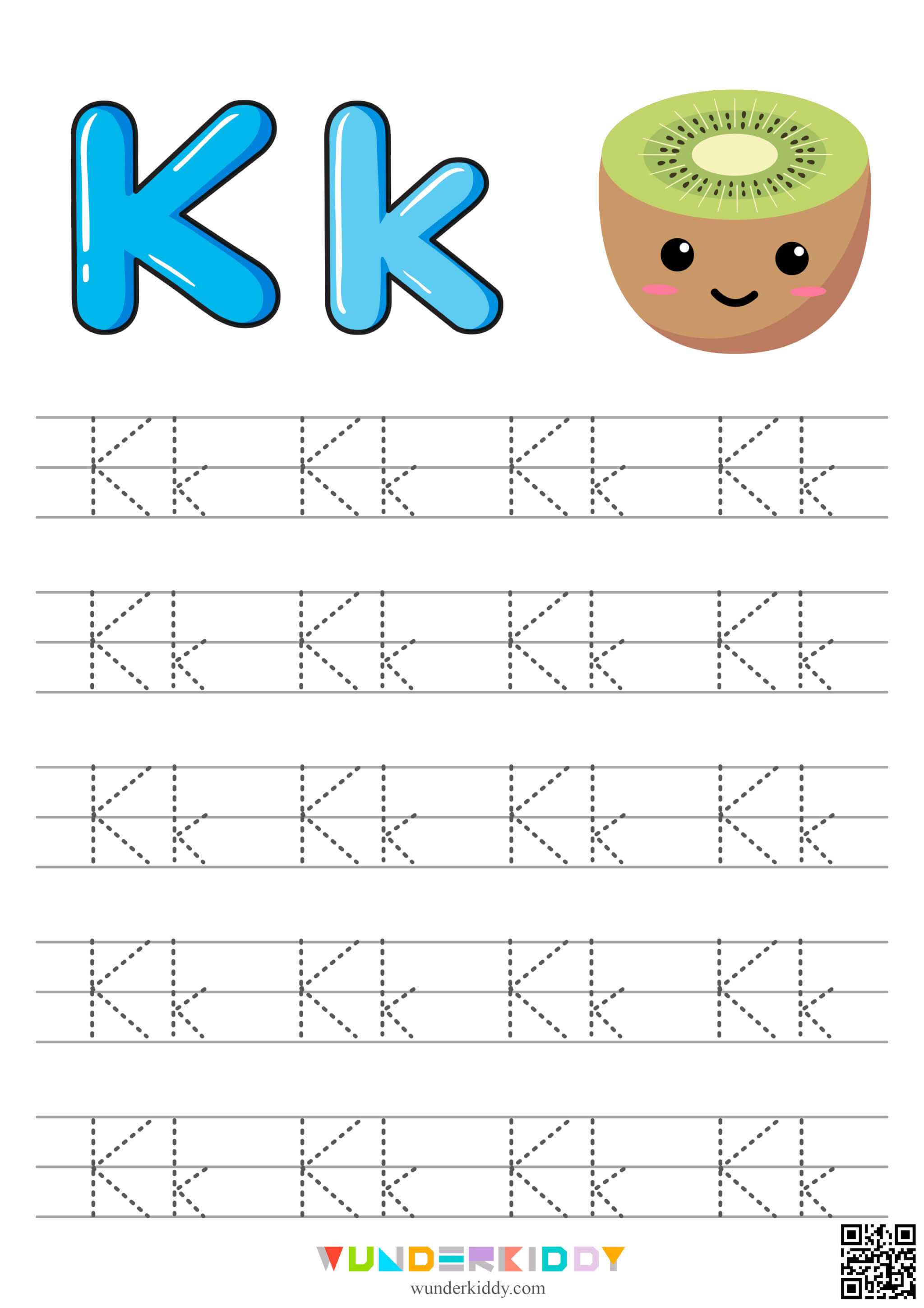 Alphabet Tracing Worksheet - Image 12