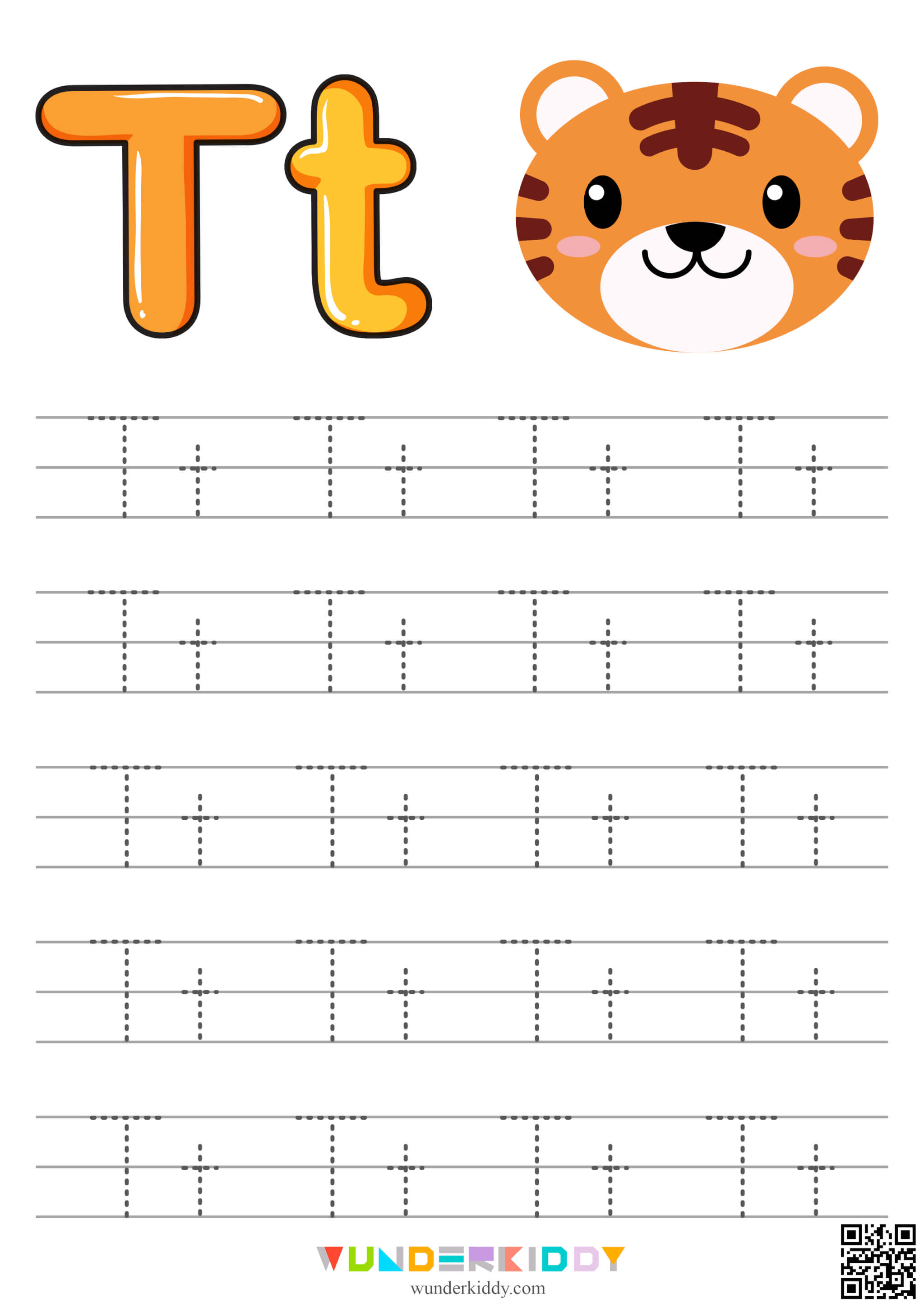 Alphabet Tracing Worksheet - Image 21