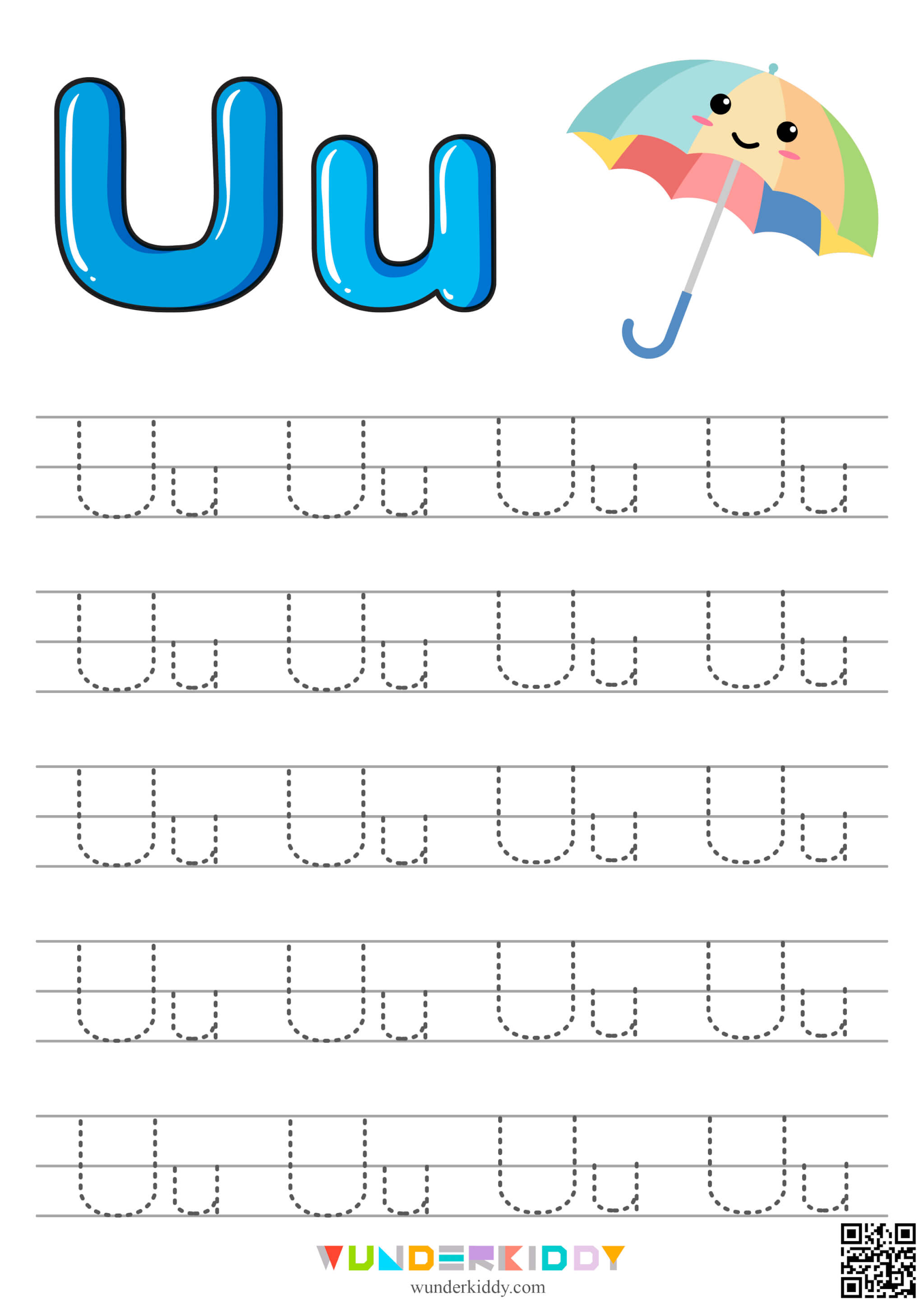 Alphabet Tracing Worksheet - Image 22