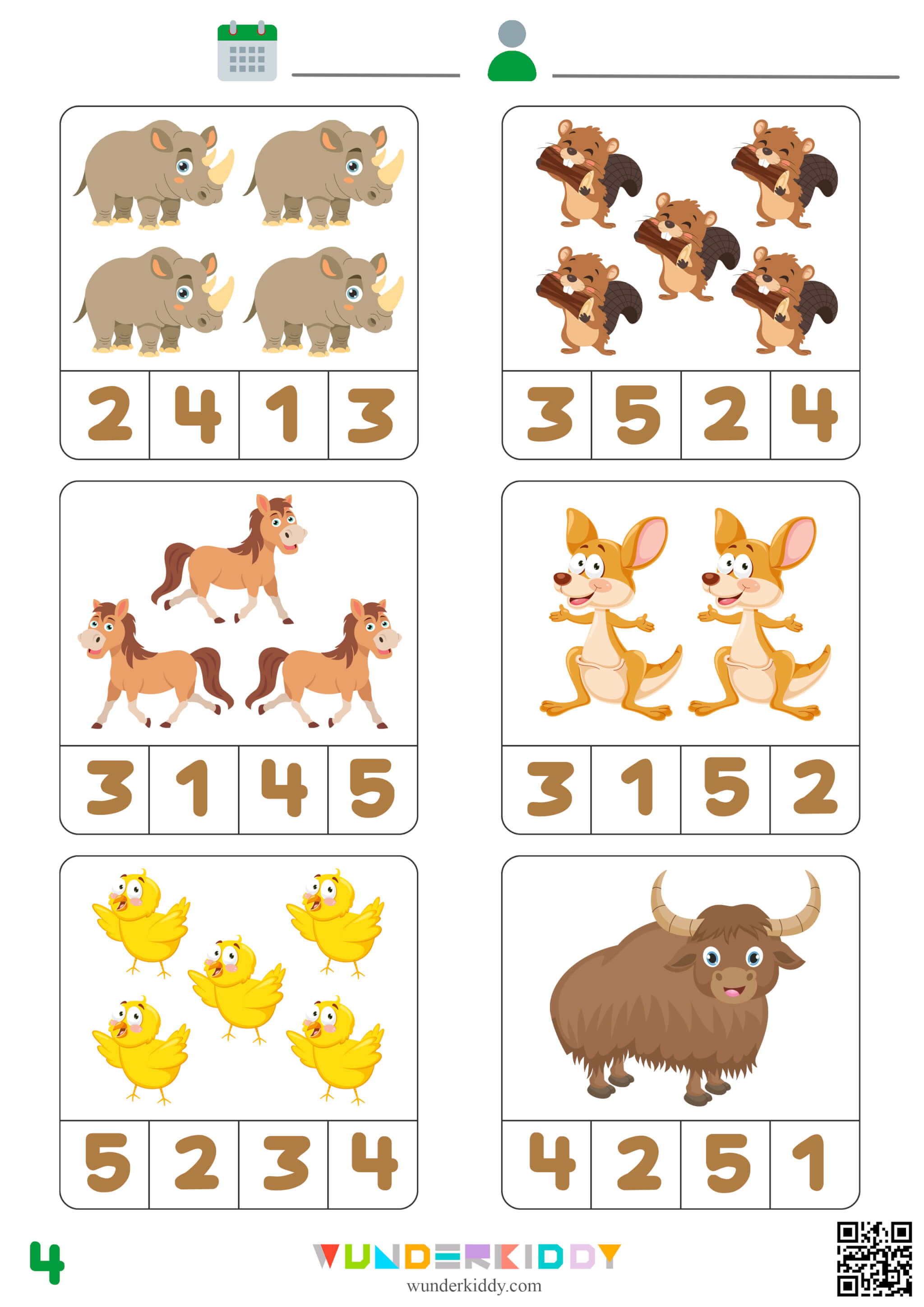 Animal Worksheets for Preschool - Image 5