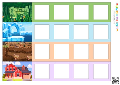 Animal Habitat Sorting Game - Image 4