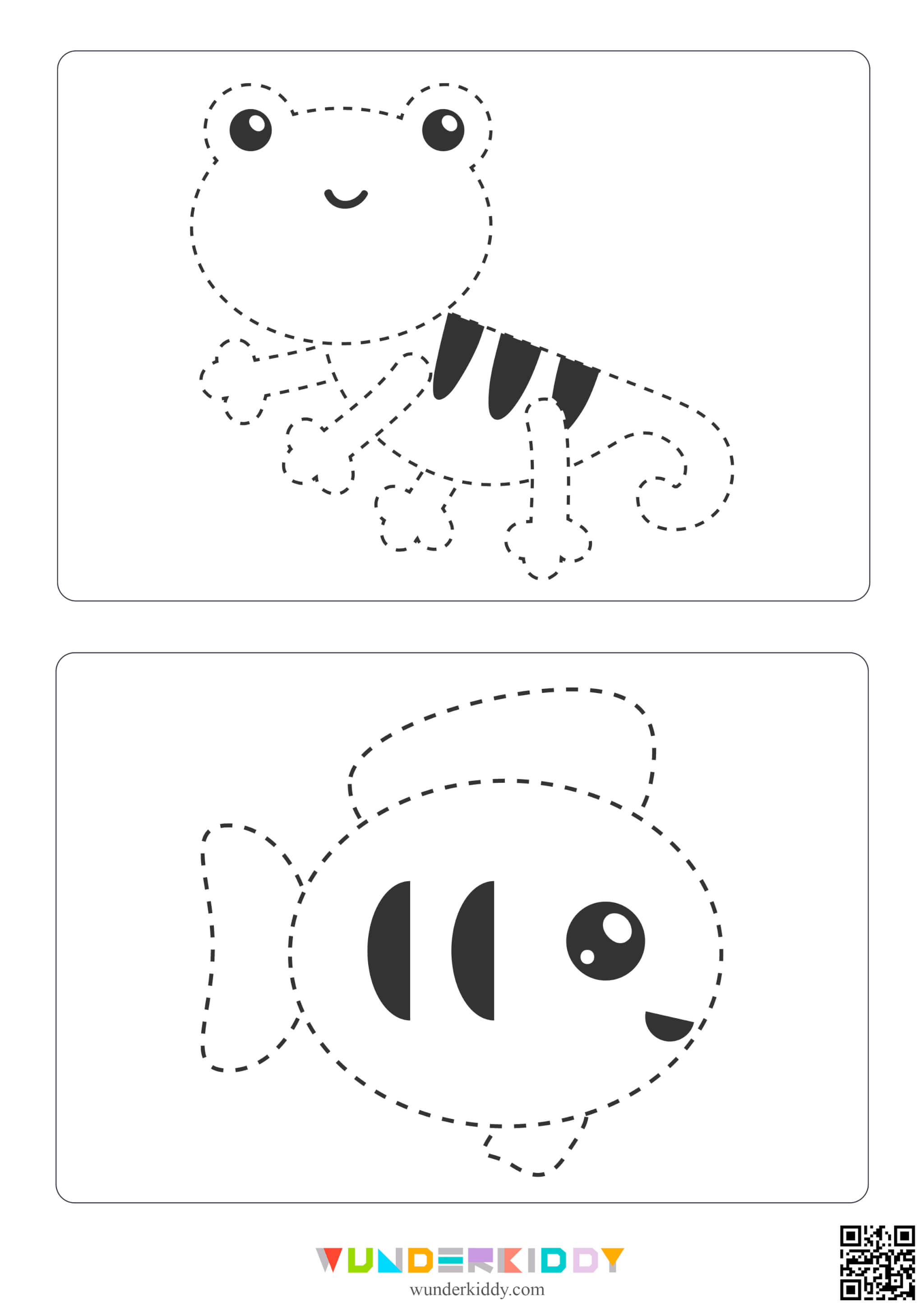 Animals Tracing Worksheet - Image 3