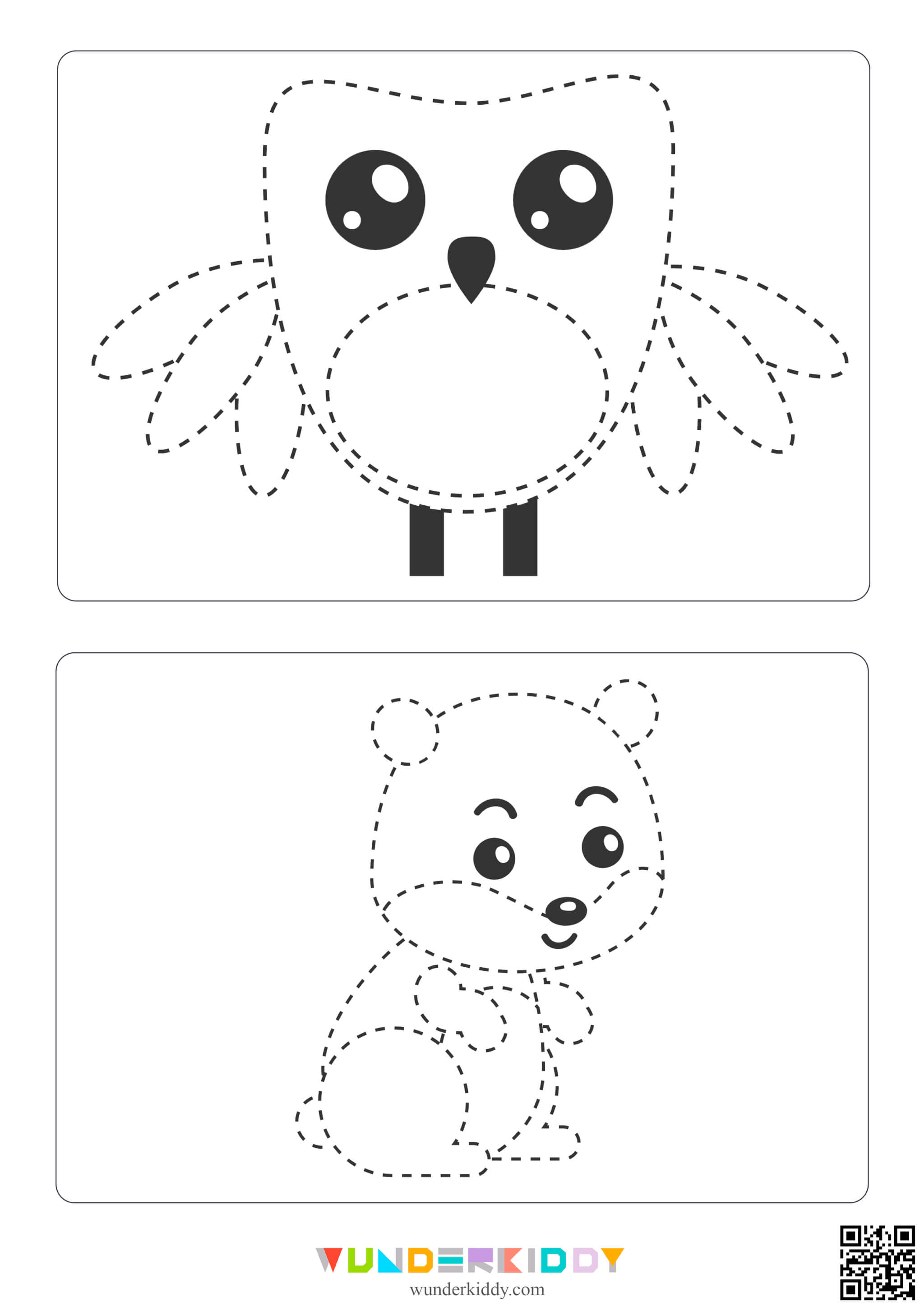 Animals Tracing Worksheet - Image 5