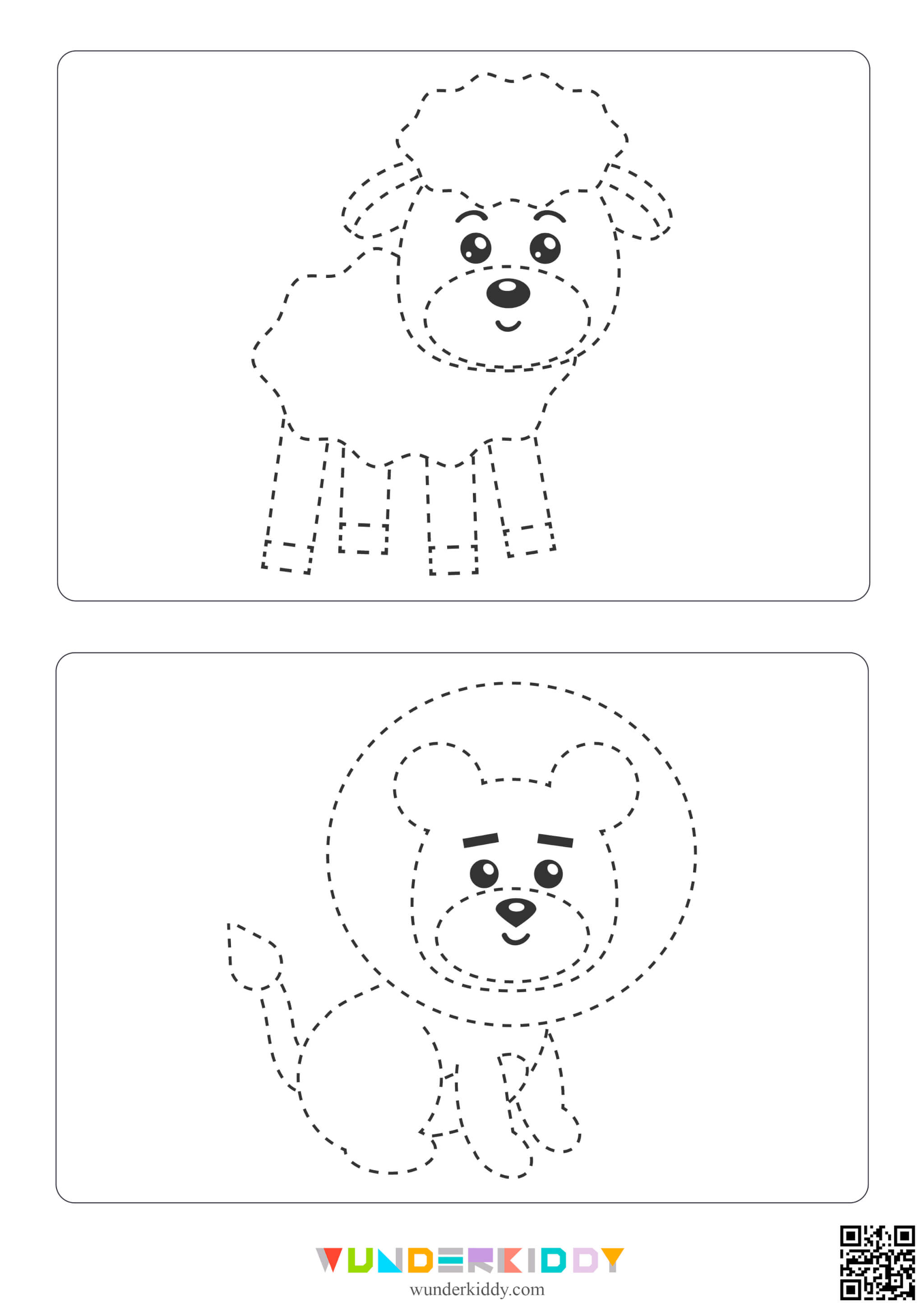 Animals Tracing Worksheet - Image 6