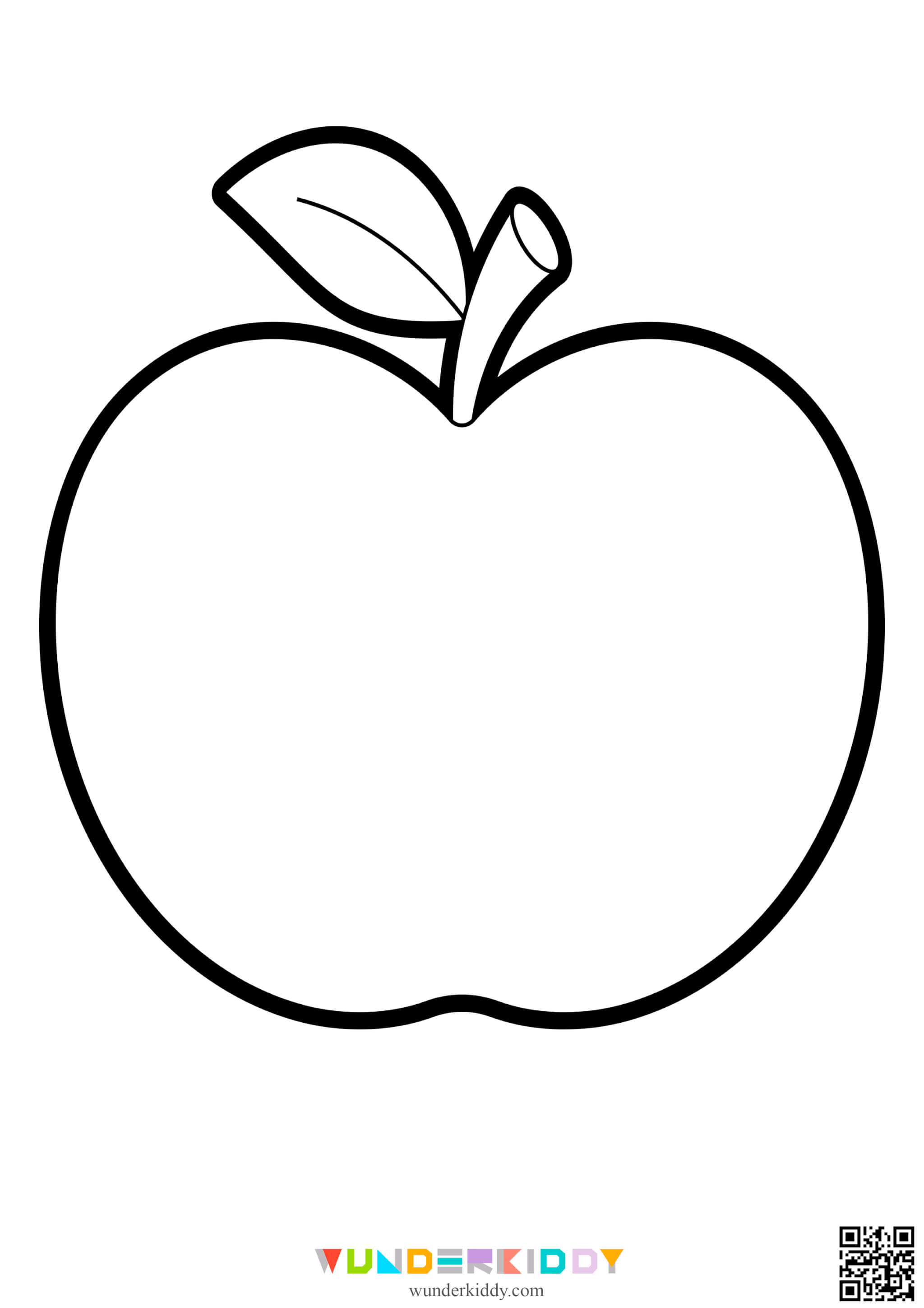 Apple Template Printable - Image 3