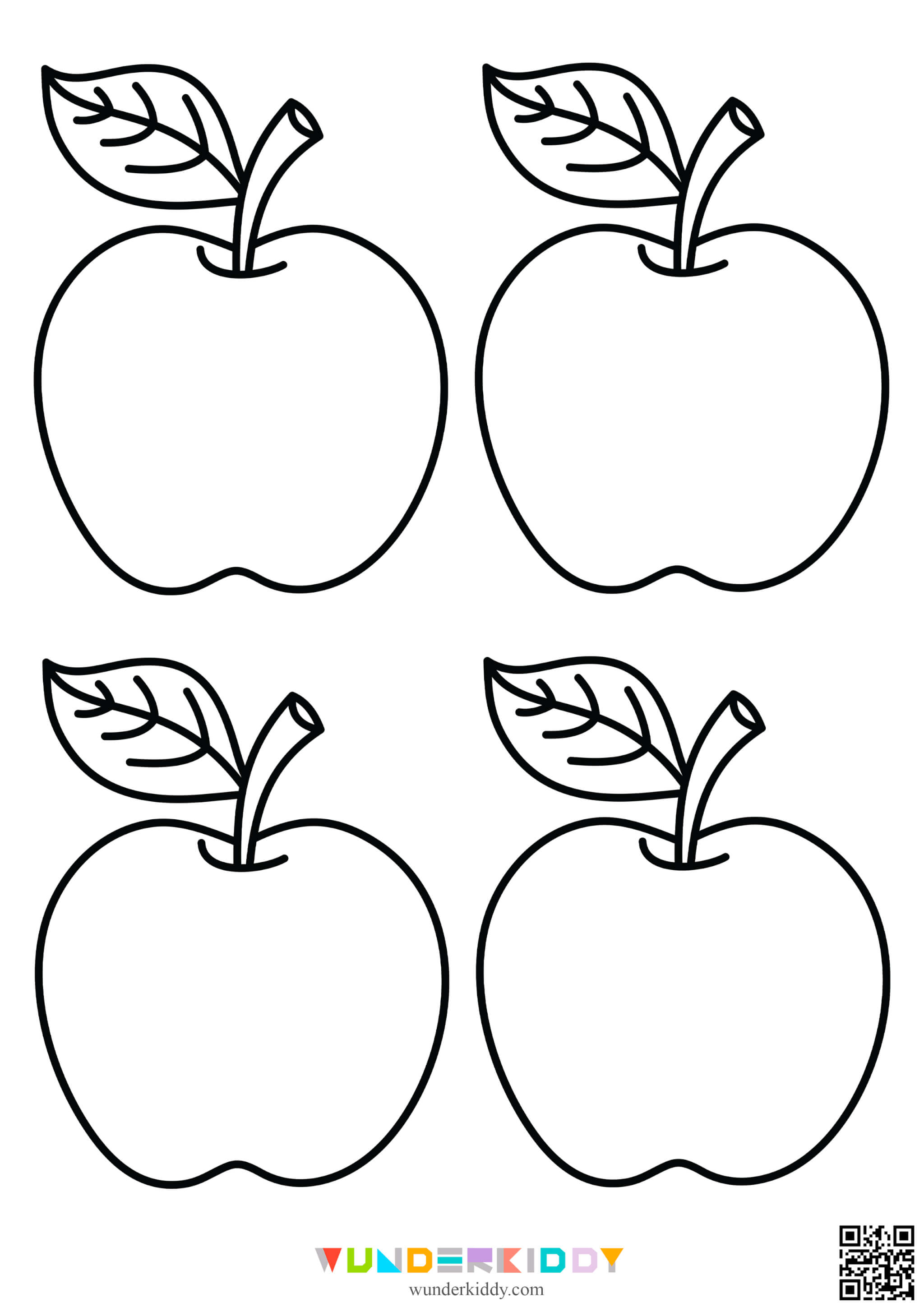 Apple Template Printable - Image 8