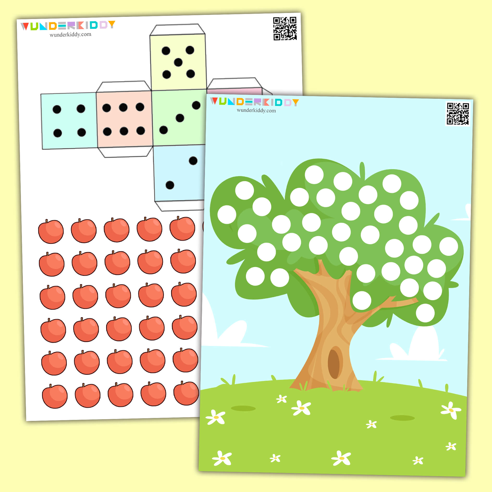 Apple Tree Counting Worksheet