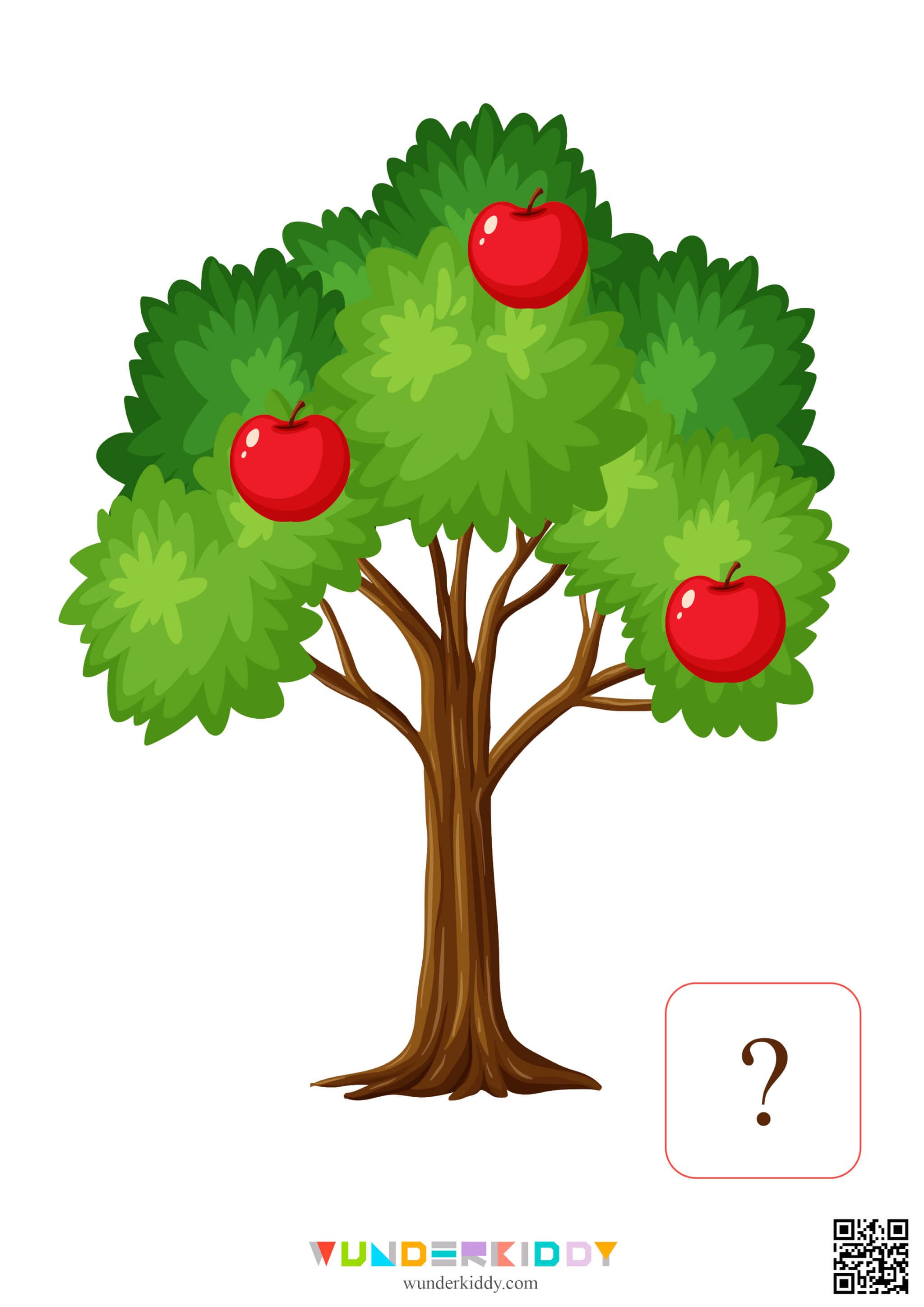 Counting Game for Kids Apple Tree - Image 4