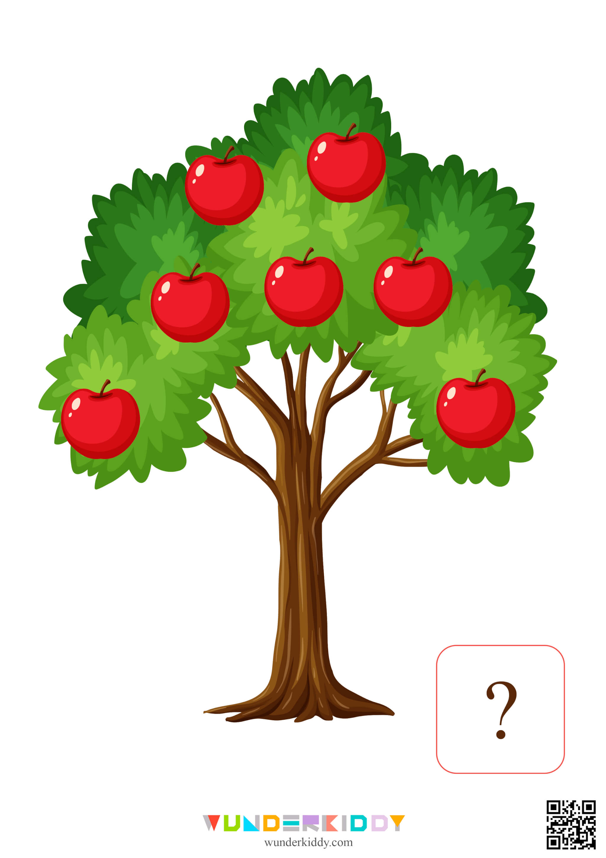 Counting Game for Kids Apple Tree - Image 8