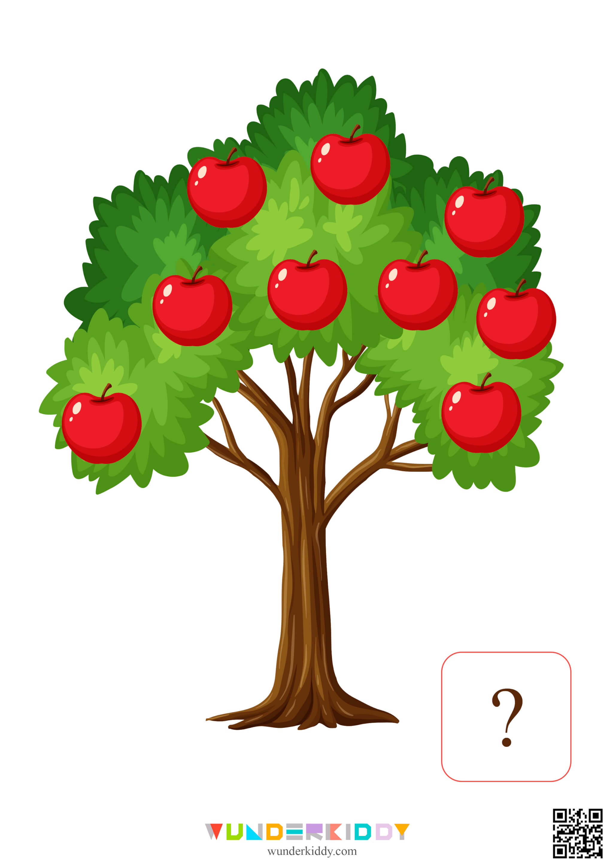 Counting Game for Kids Apple Tree - Image 10