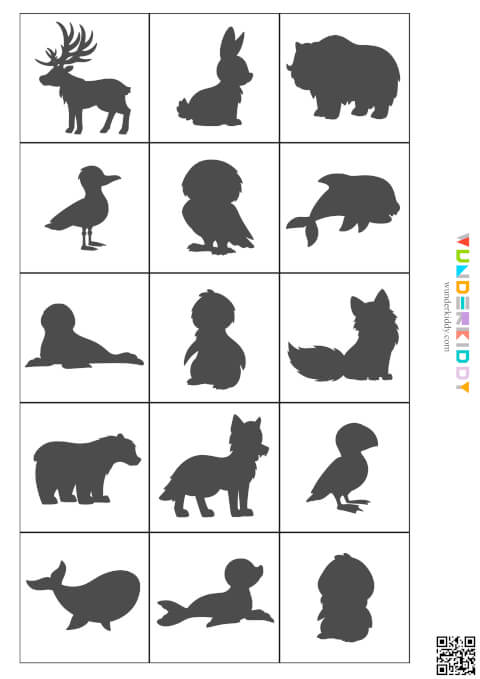 Теневое лото «Полярные животные» - Изображение 2