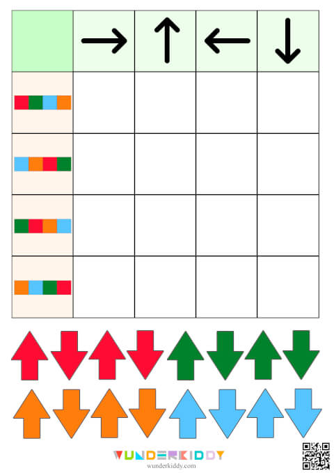 Дидактична гра «Кольорові стрілочки» - Зображення 2
