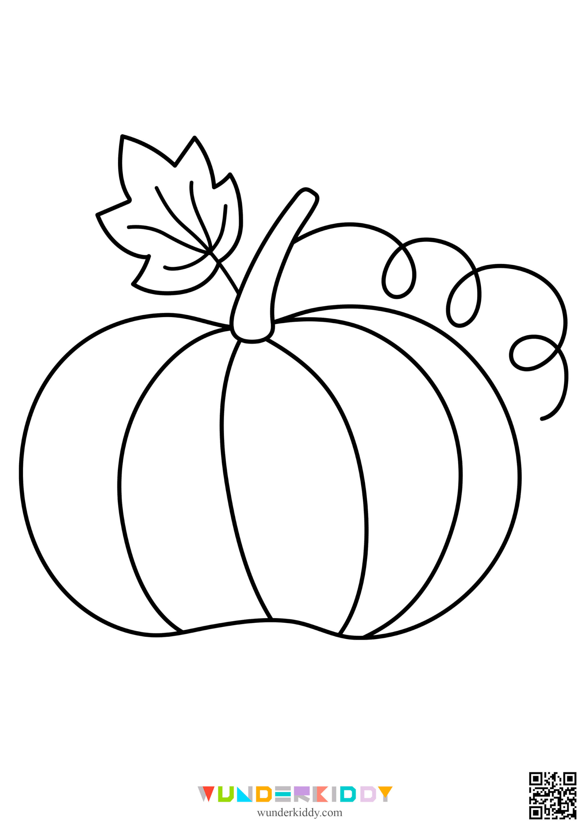 Pumpkin Coloring Page