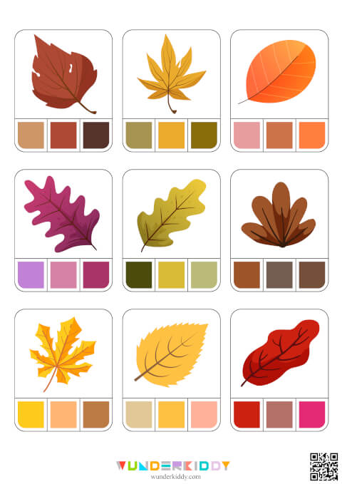 Autumn Clip Card Game - Image 2