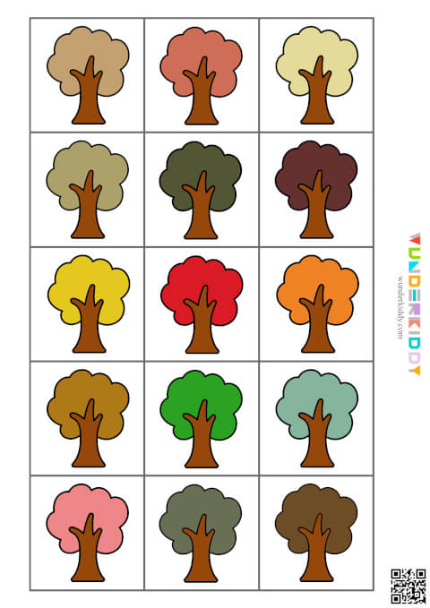 Autumn Leaves Worksheet - Image 2