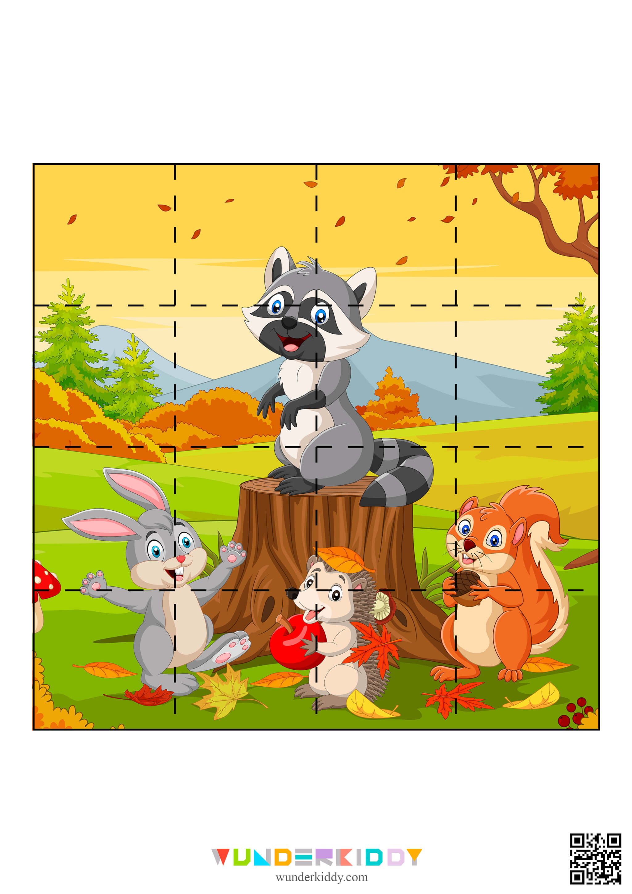 Puzzle Activities for Preschoolers Autumn - Image 5