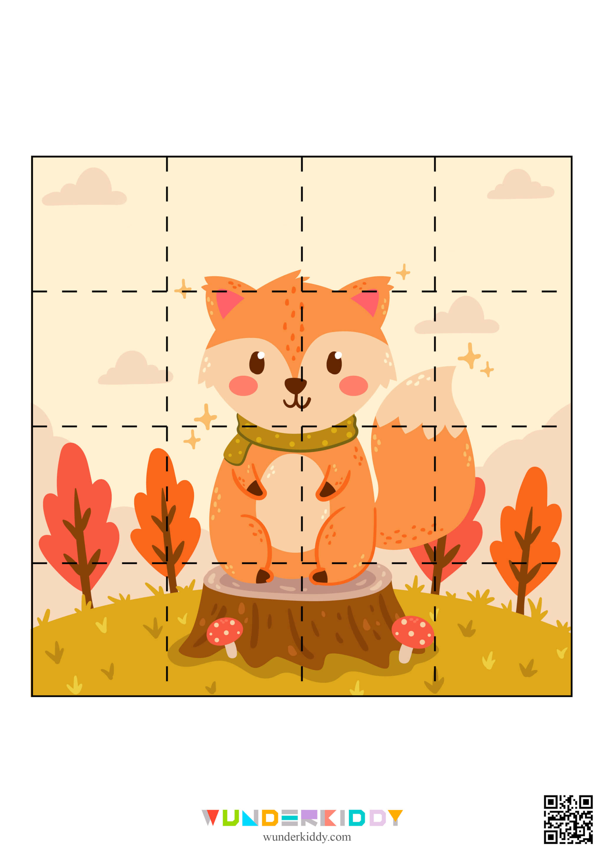 Puzzle Activities for Preschoolers Autumn - Image 7