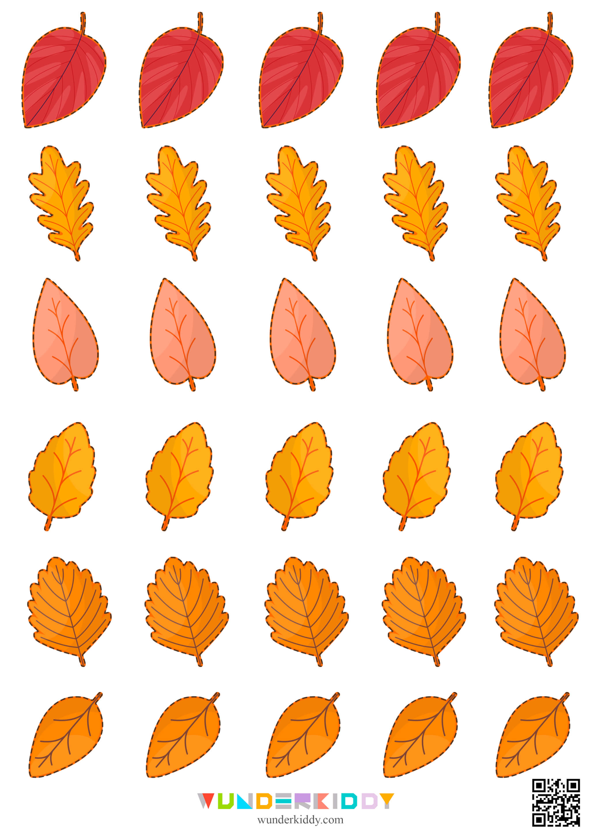 Free Printable Fall Worksheets Autumn Tree - Image 4