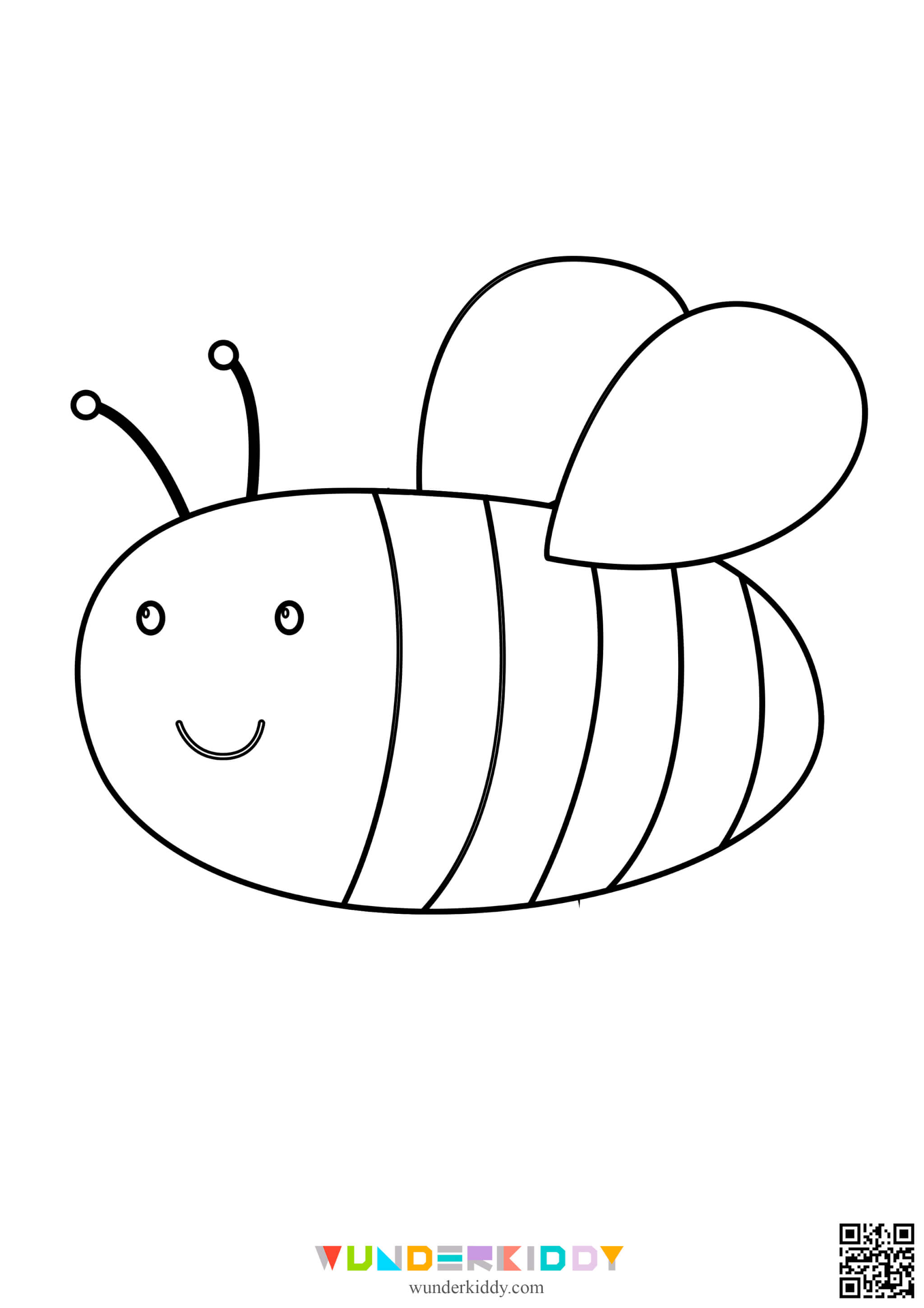 Bee Template Free Printable - Image 5