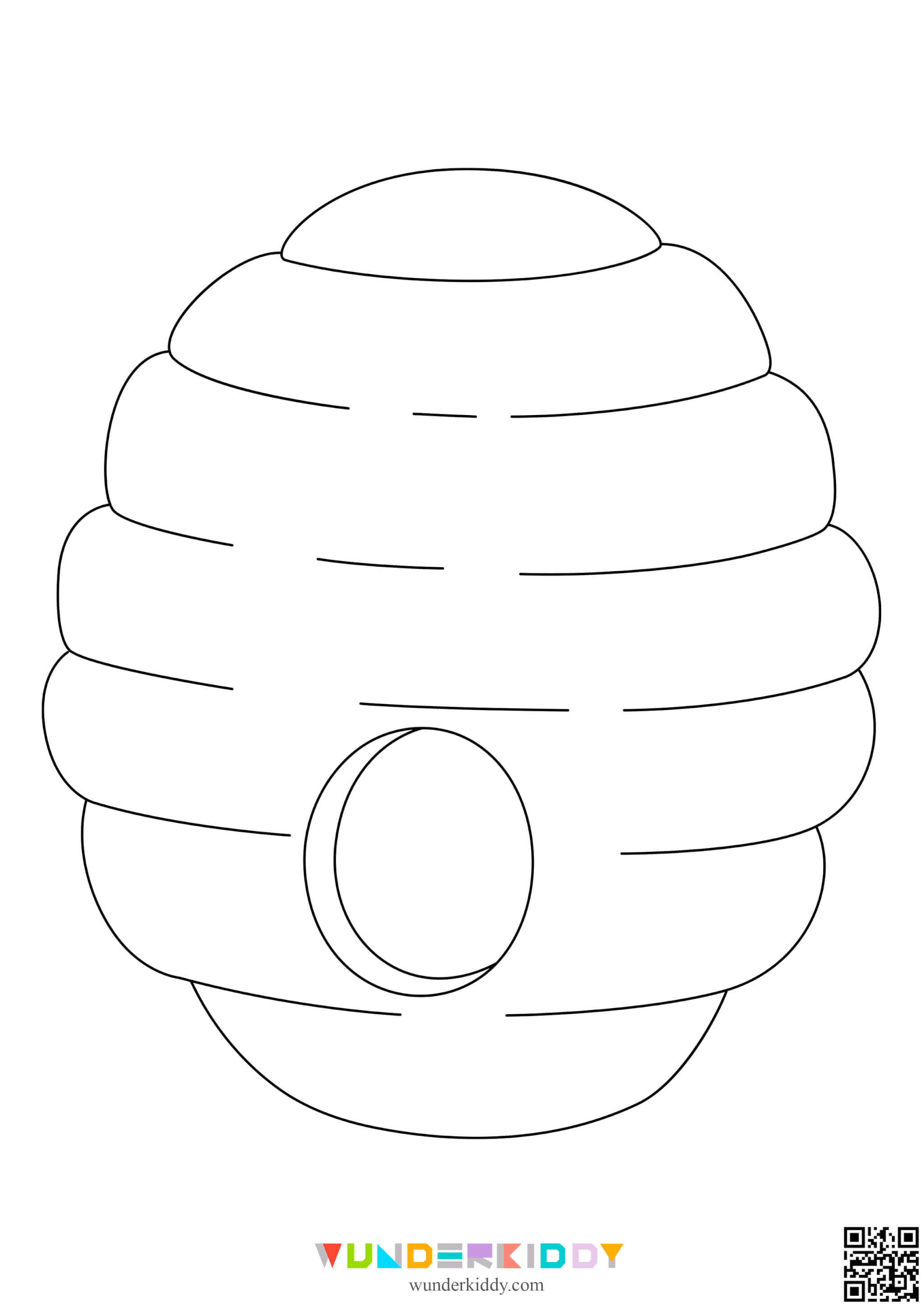 Шаблони «Бджолиний вулик» для вирізання - Зображення 9