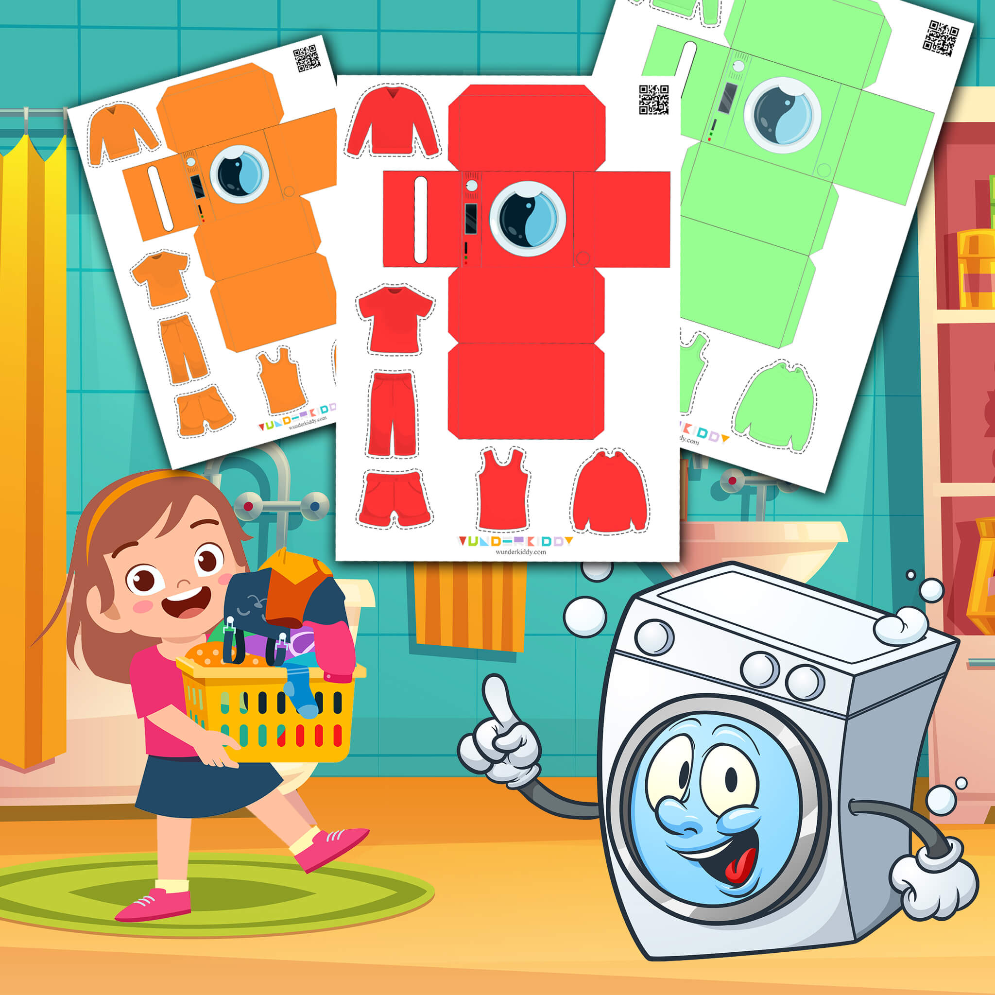 Laundry Sorting Activity