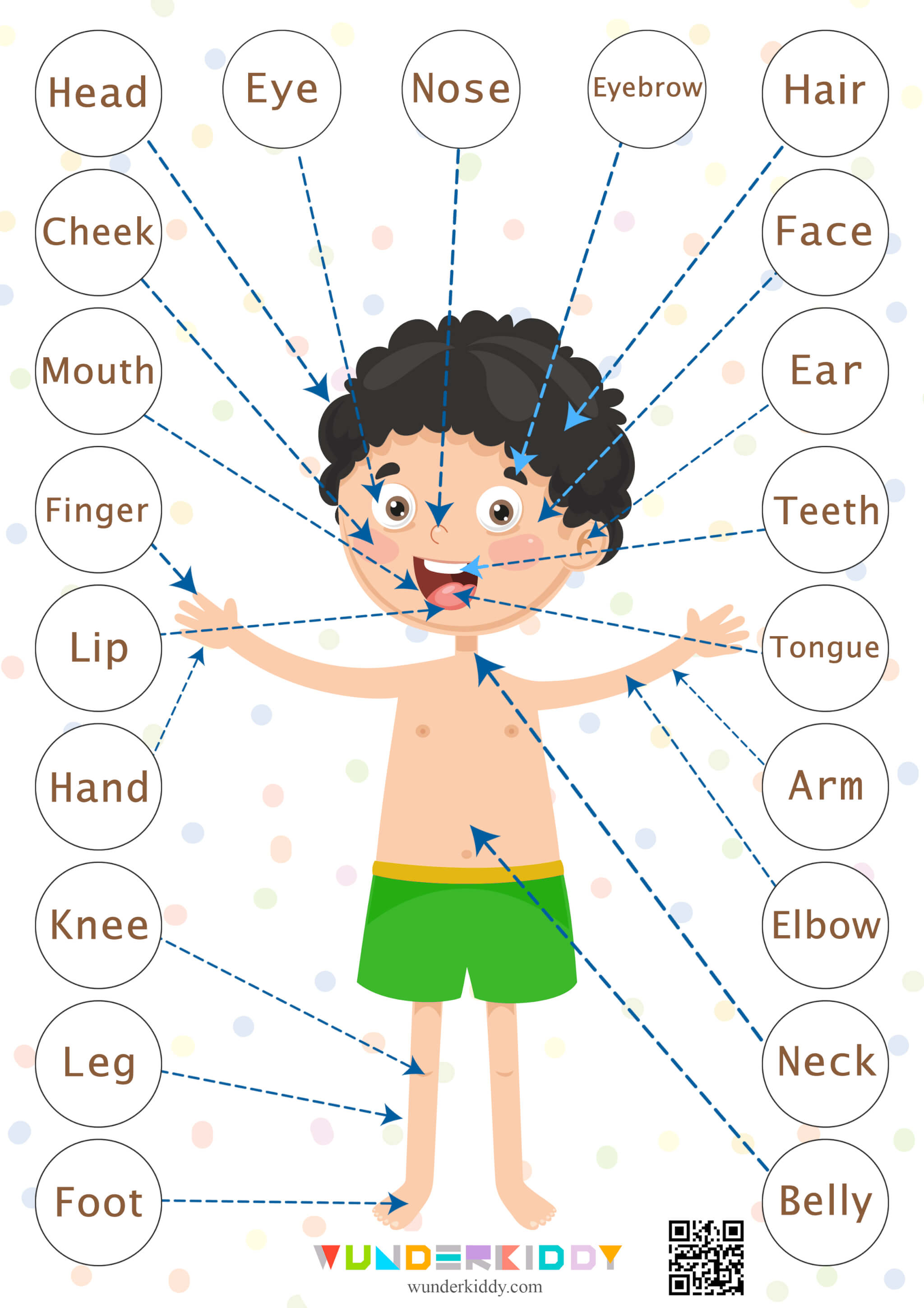 My Body Parts Worksheet - Image 4