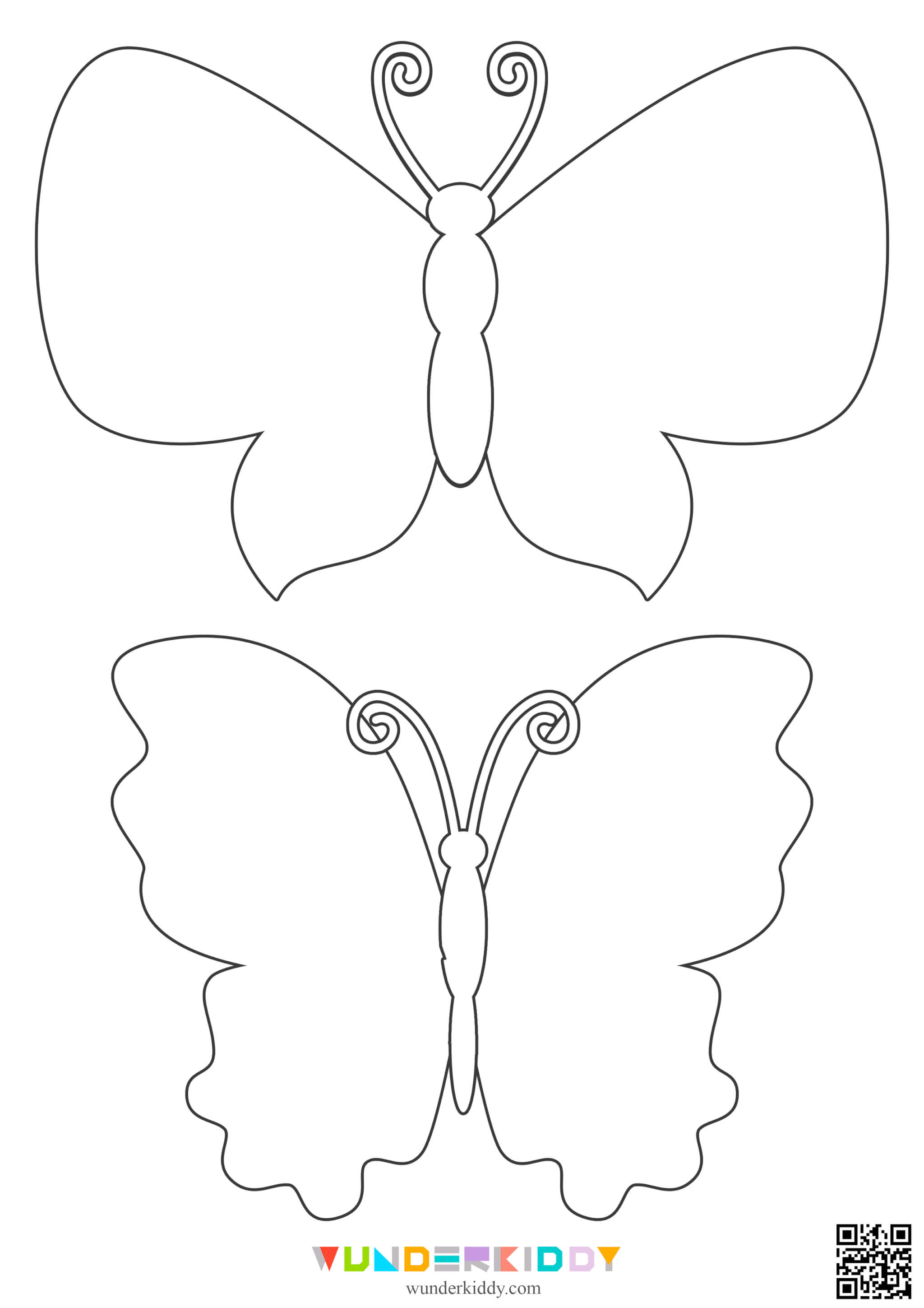 Schmetterling Vorlage zum Ausdrucken - Bild 5