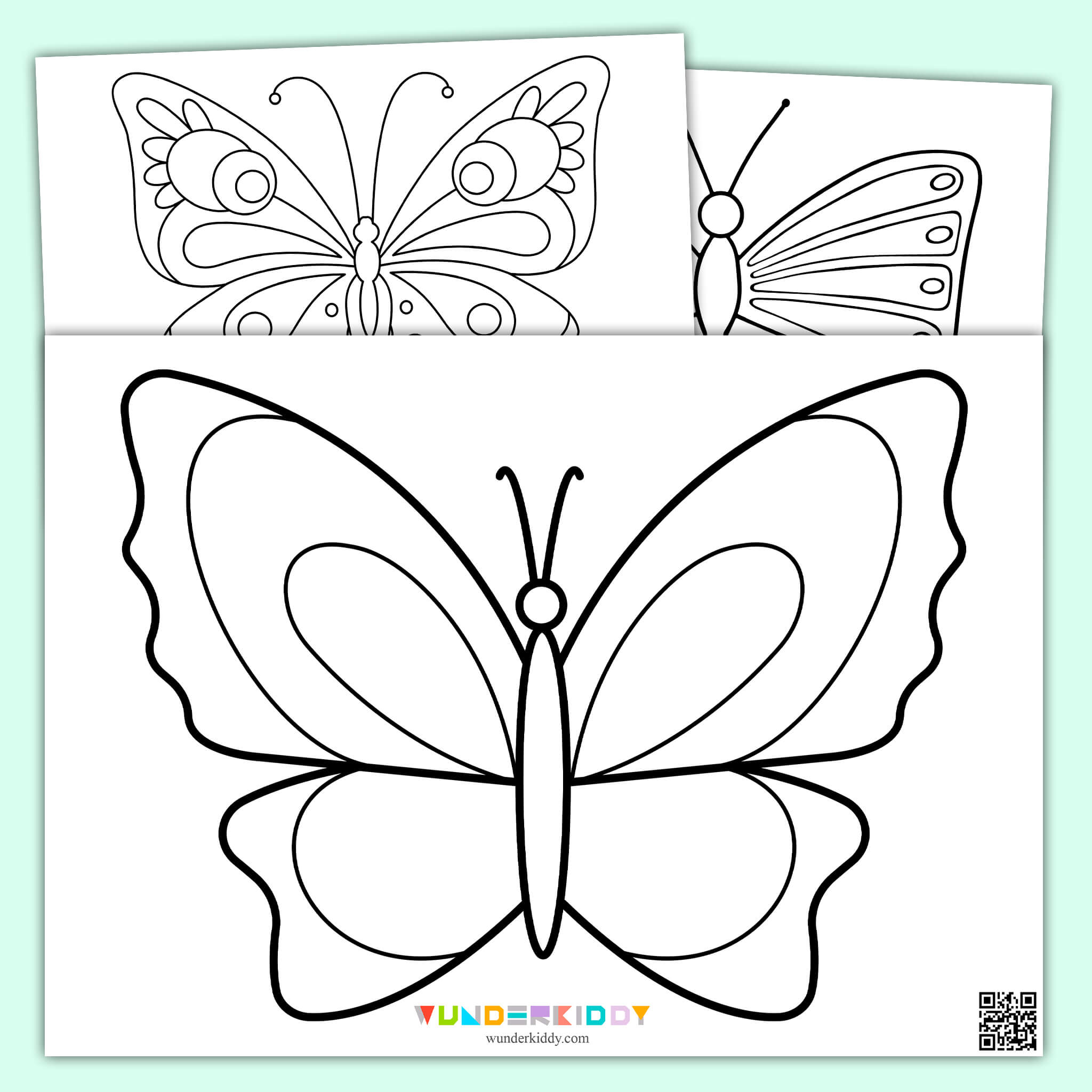 Butterfly Template Printable