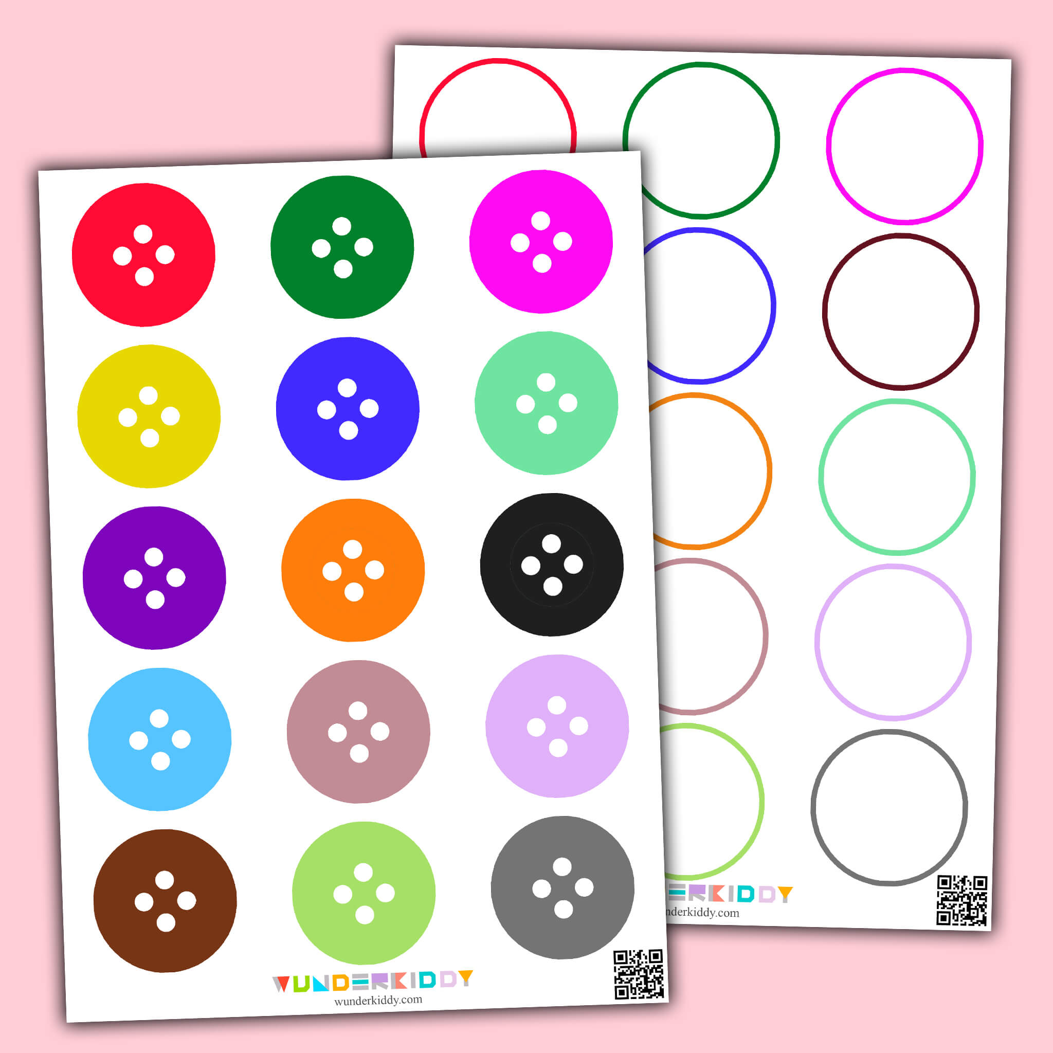 Buttons Worksheet