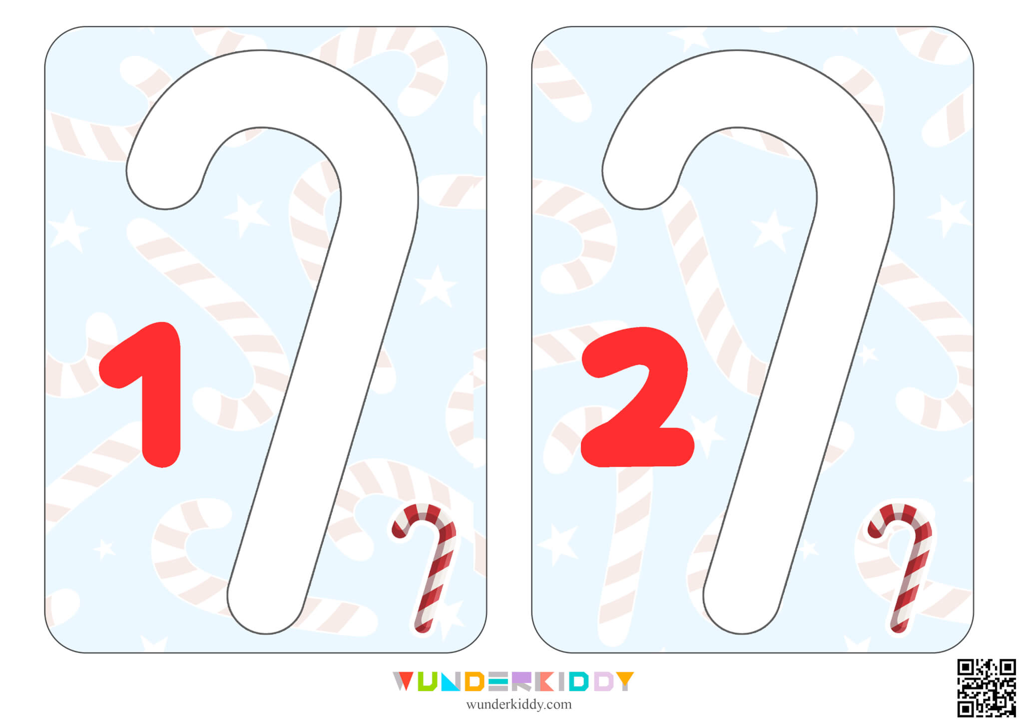 Candy Cane Counting Activity - Image 2