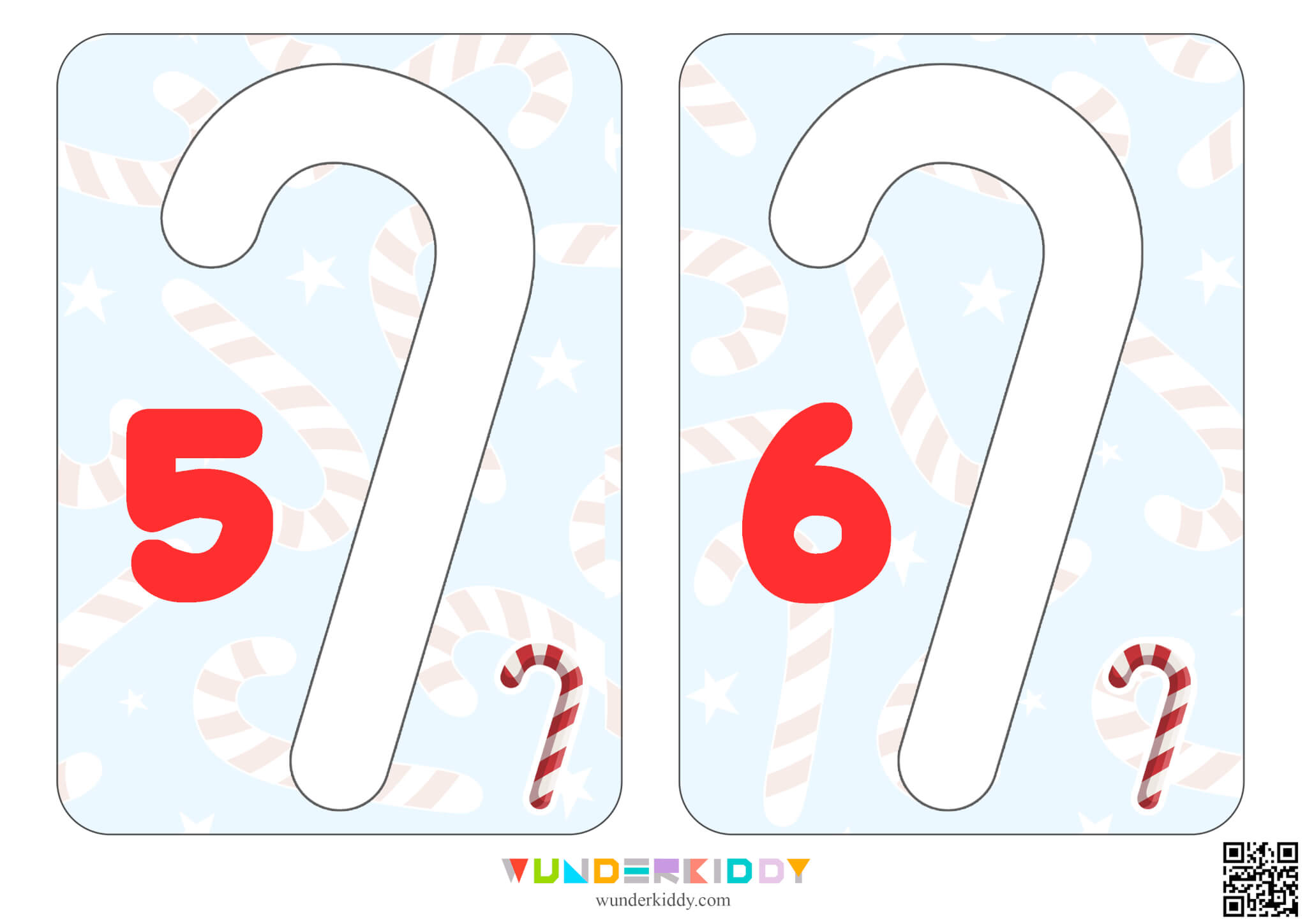 Candy Cane Counting Activity - Image 4