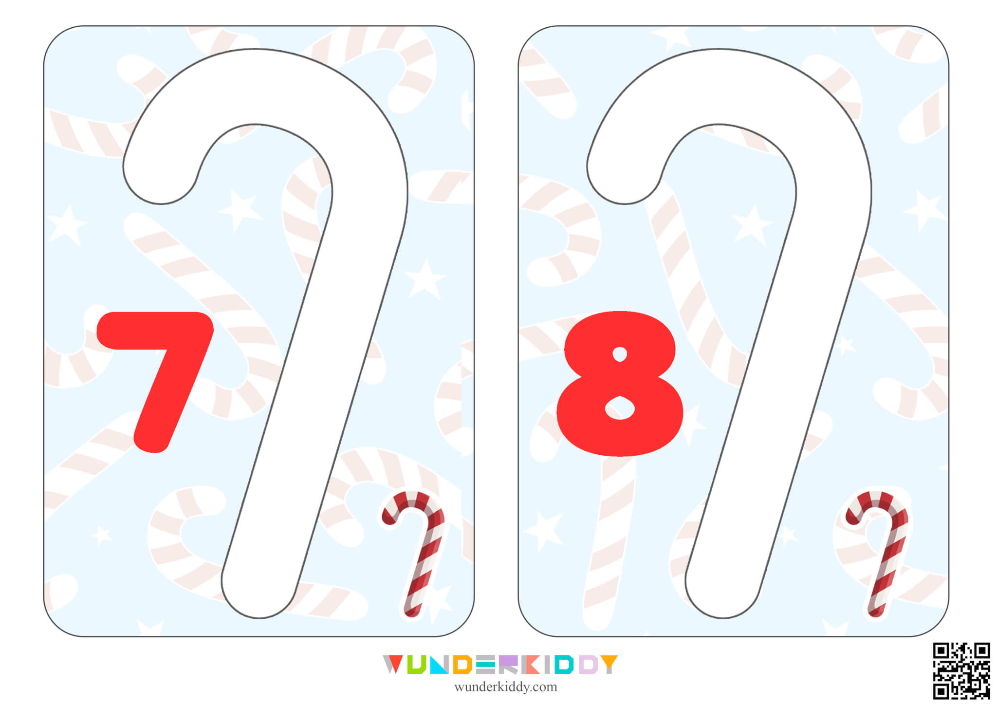 Candy Cane Counting Activity - Image 5