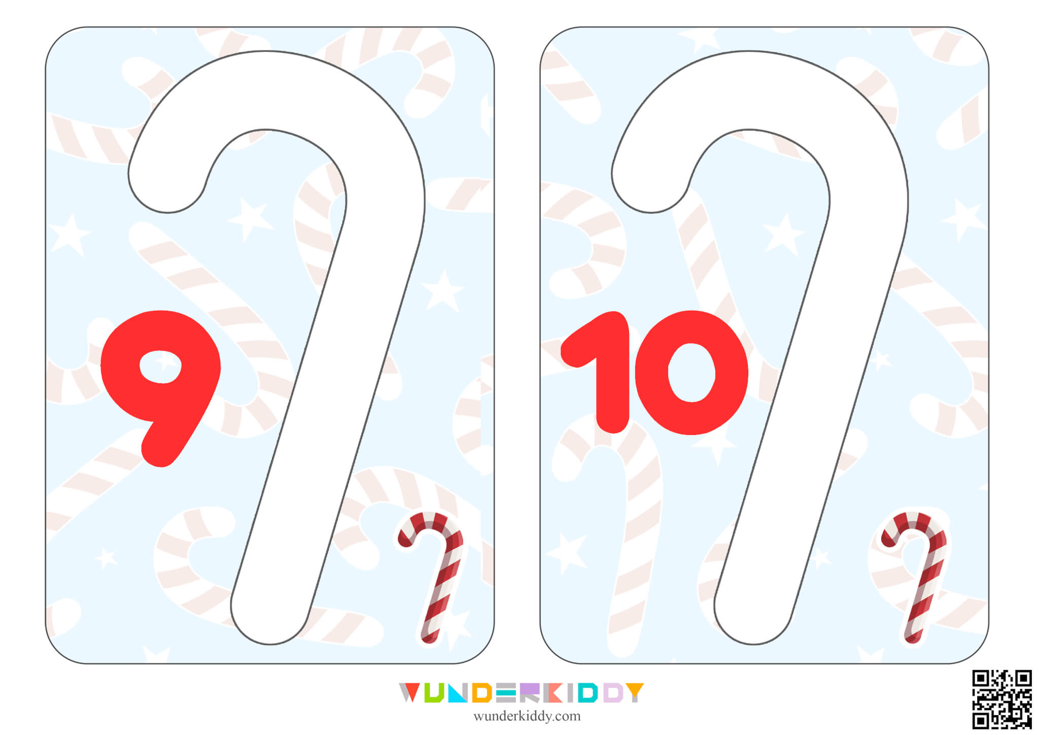 Candy Cane Counting Activity - Image 6