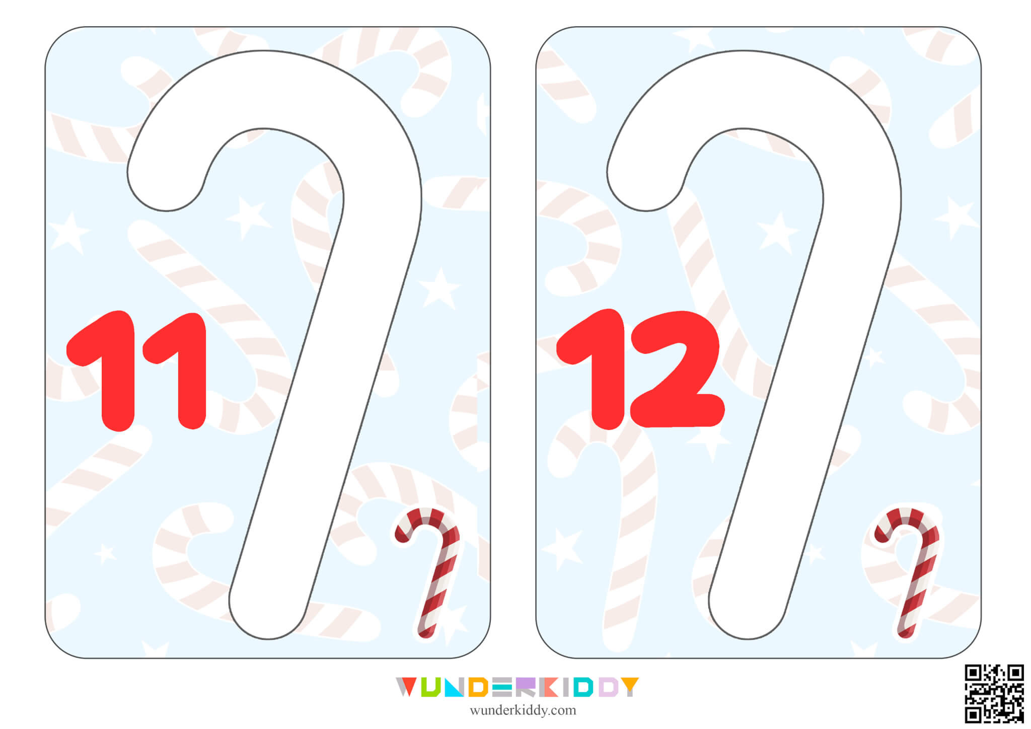 Candy Cane Counting Activity - Image 7