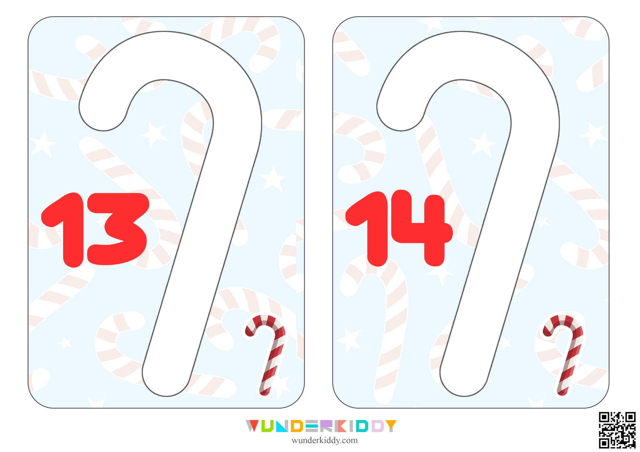 Candy Cane Counting Activity - Image 8