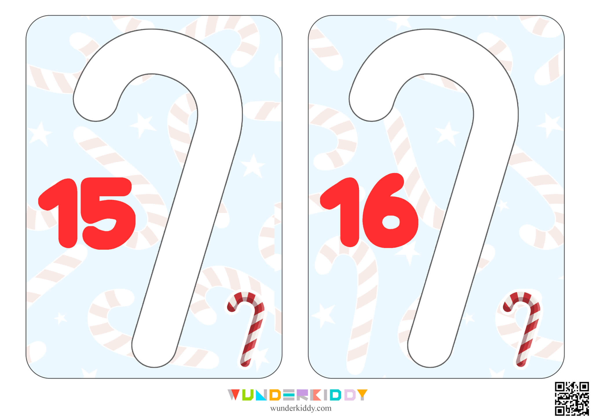 Candy Cane Counting Activity - Image 9