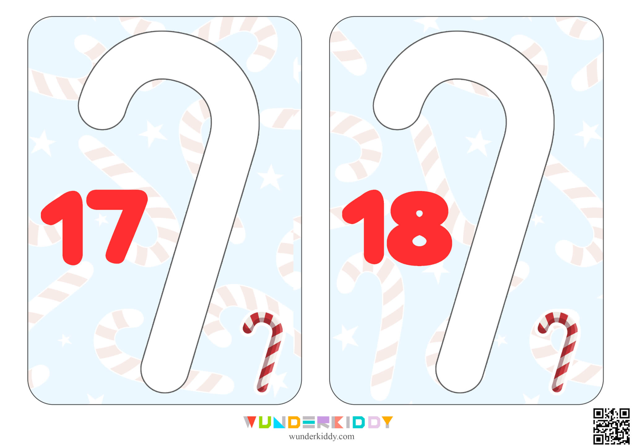 Candy Cane Counting Activity - Image 10