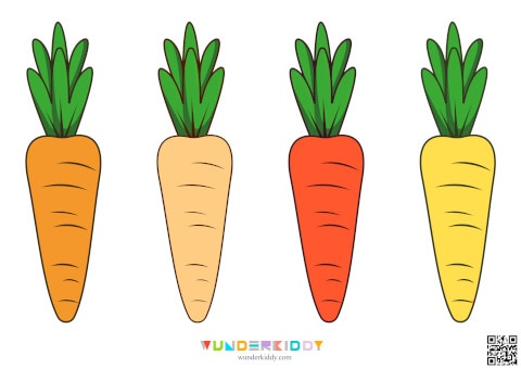 Carrot Pattern Activity for Toddlers - Image 3