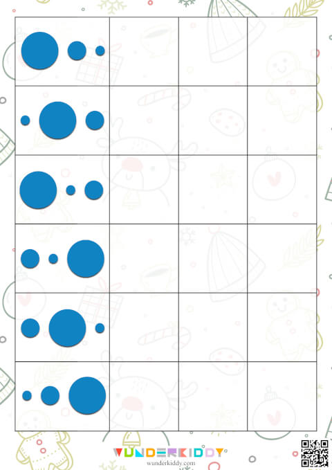 Christmas Sort by Size Activity - Image 2