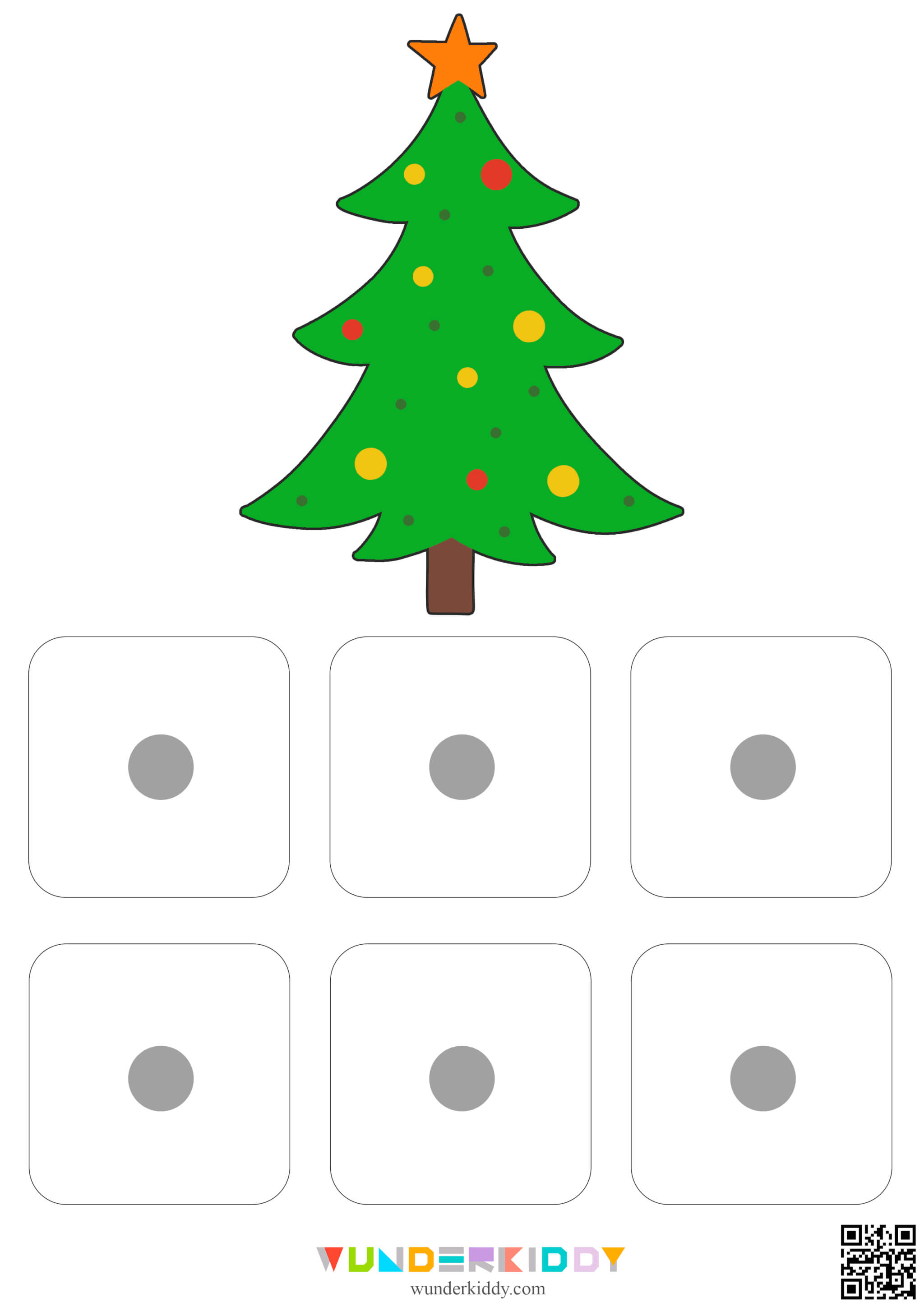 Christmas Color Sorting Activity - Image 2