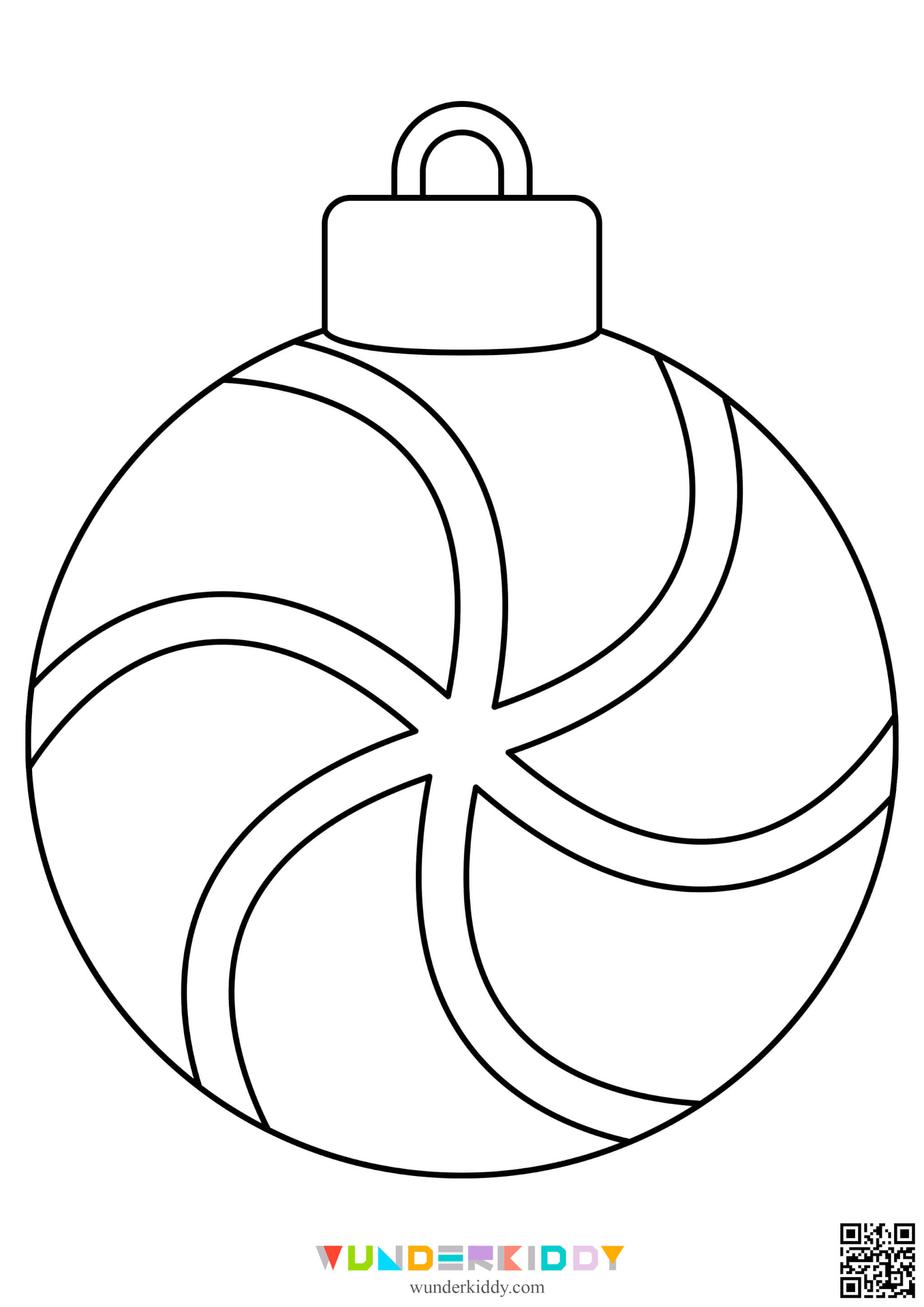 Templates «Christmas Ball» for kids - Image 11