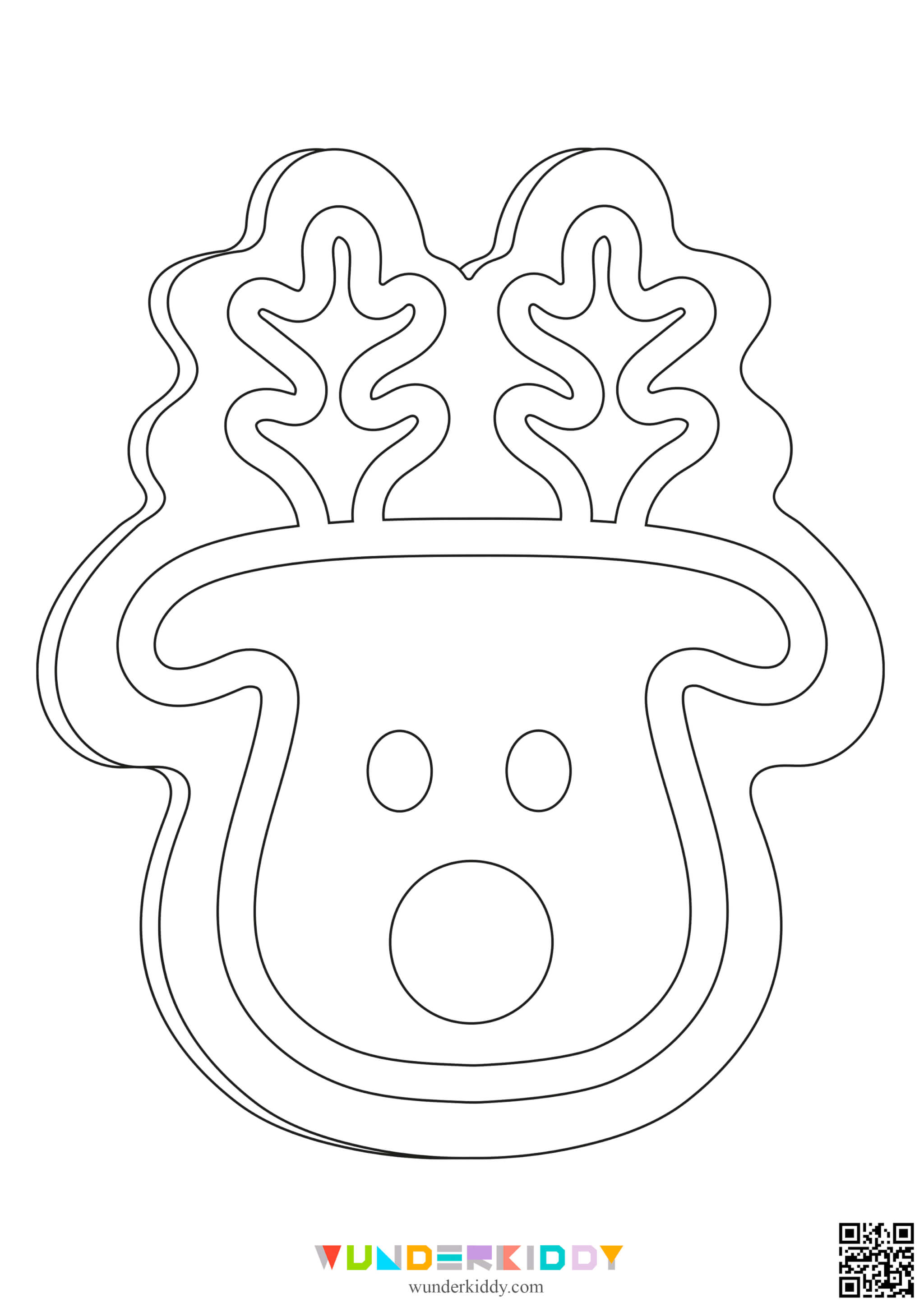 Christmas Cookie Coloring Pages - Image 2