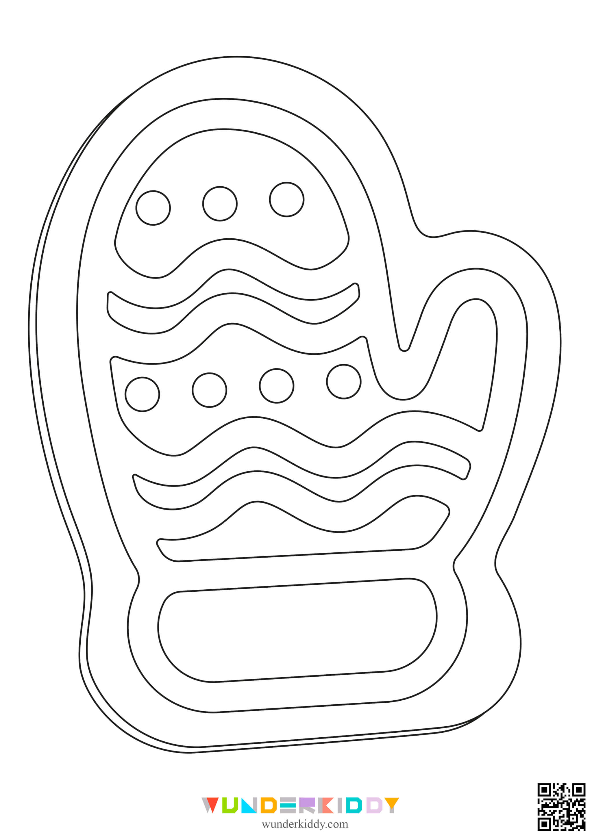 Christmas Cookie Coloring Pages - Image 5