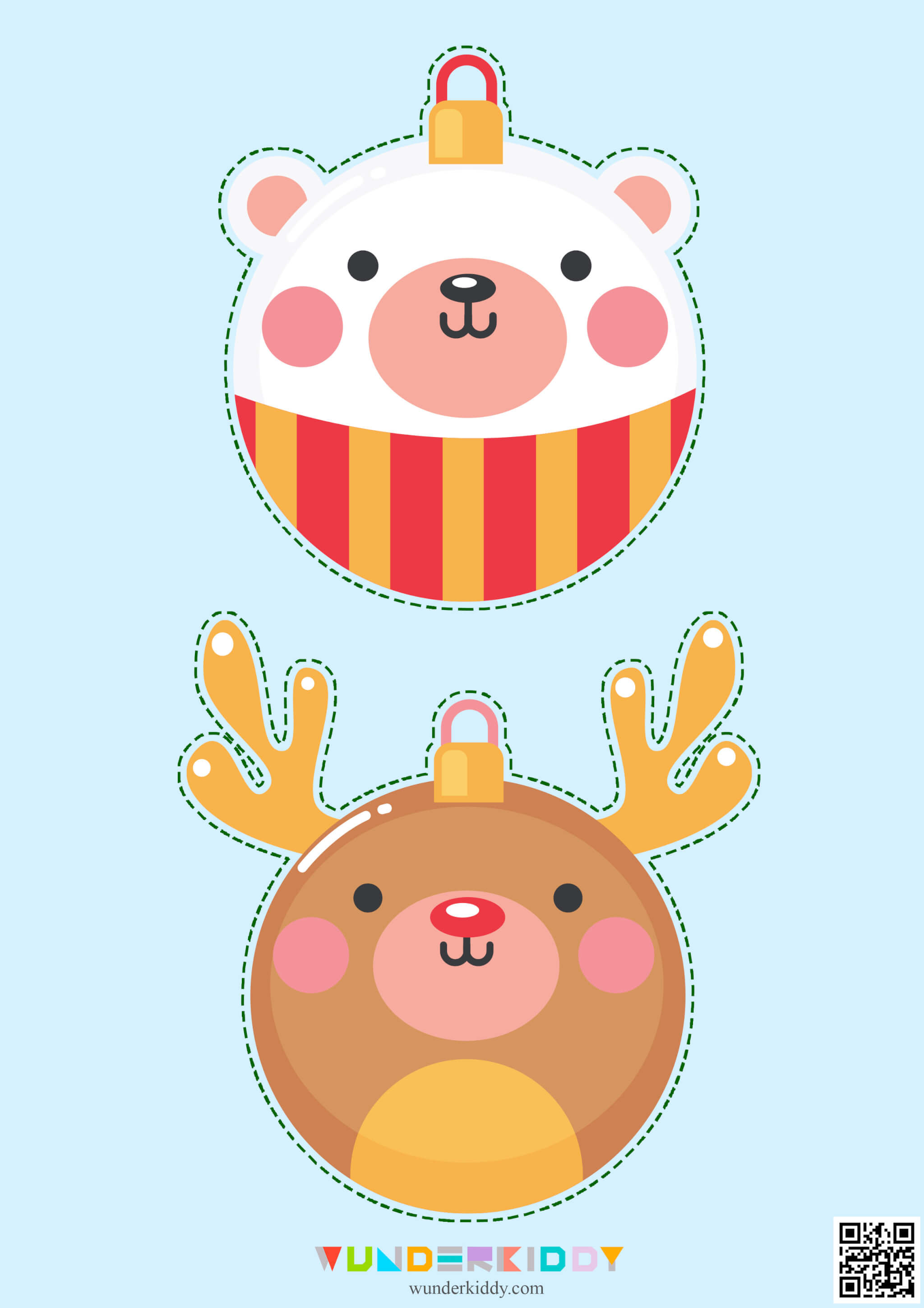 Christmas Tree Toys Templates - Image 5