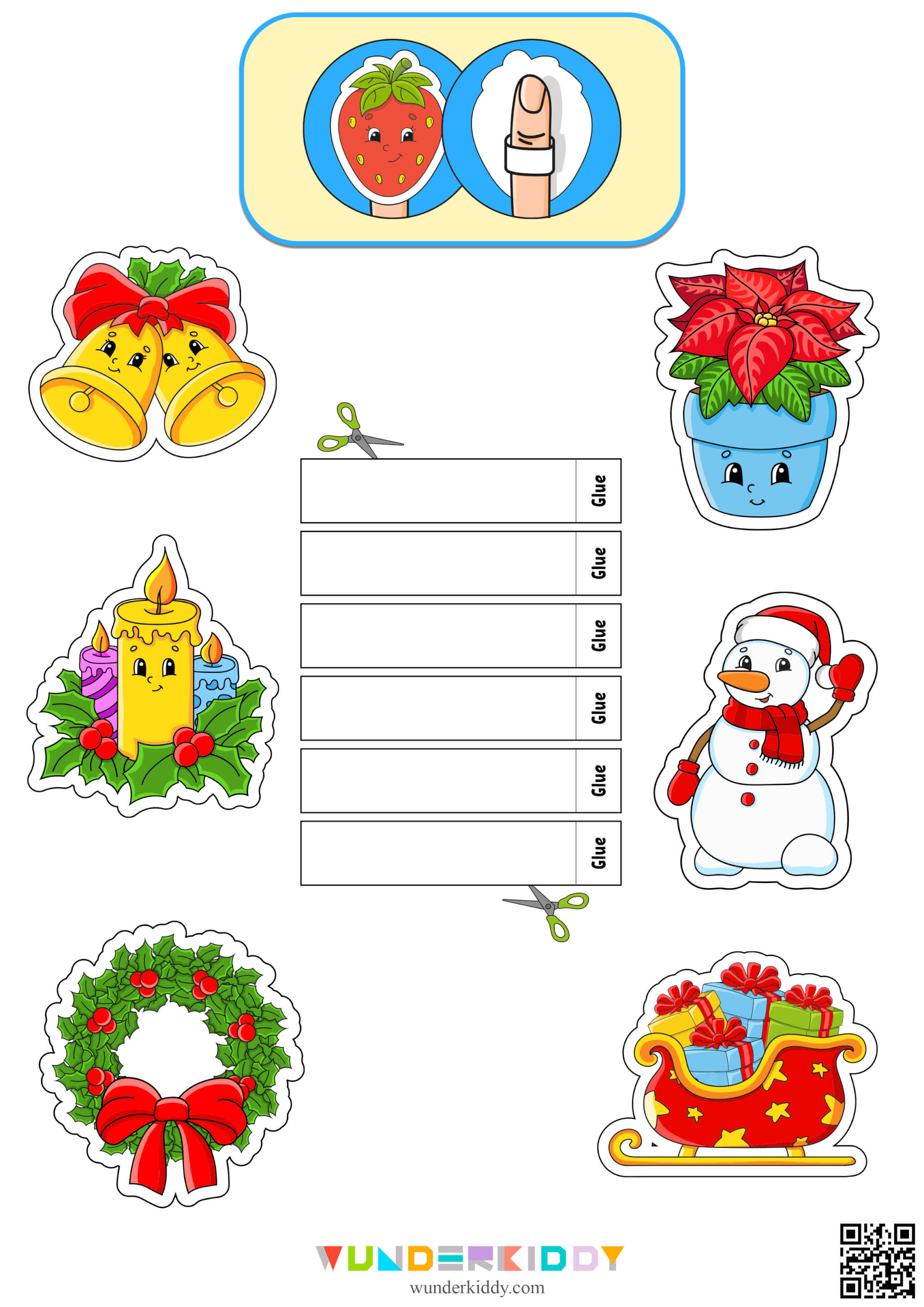 Template «Christmas Finger Puppets» - Image 3