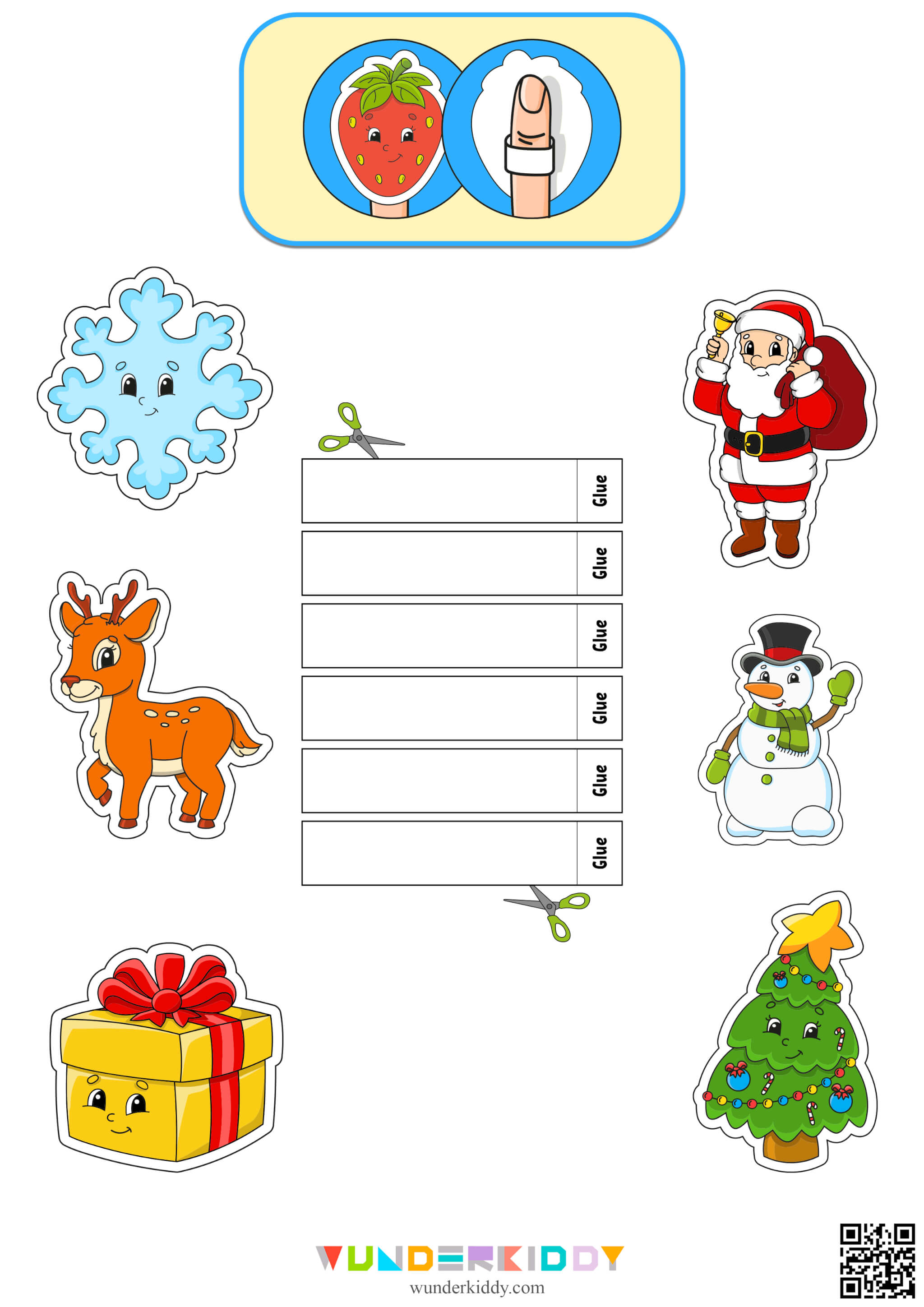 Template «Christmas Finger Puppets» - Image 4