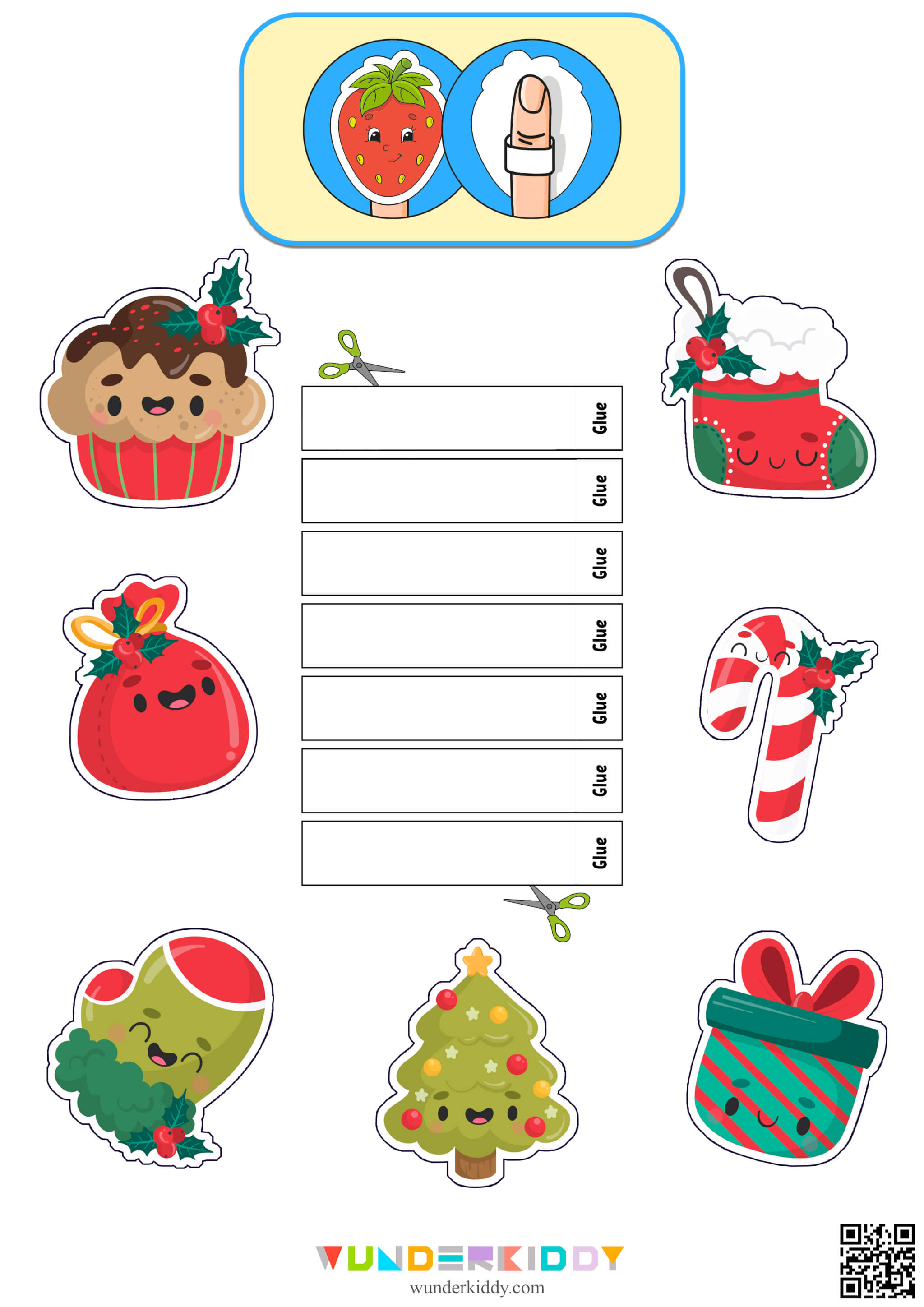 Template «Christmas Finger Puppets» - Image 5