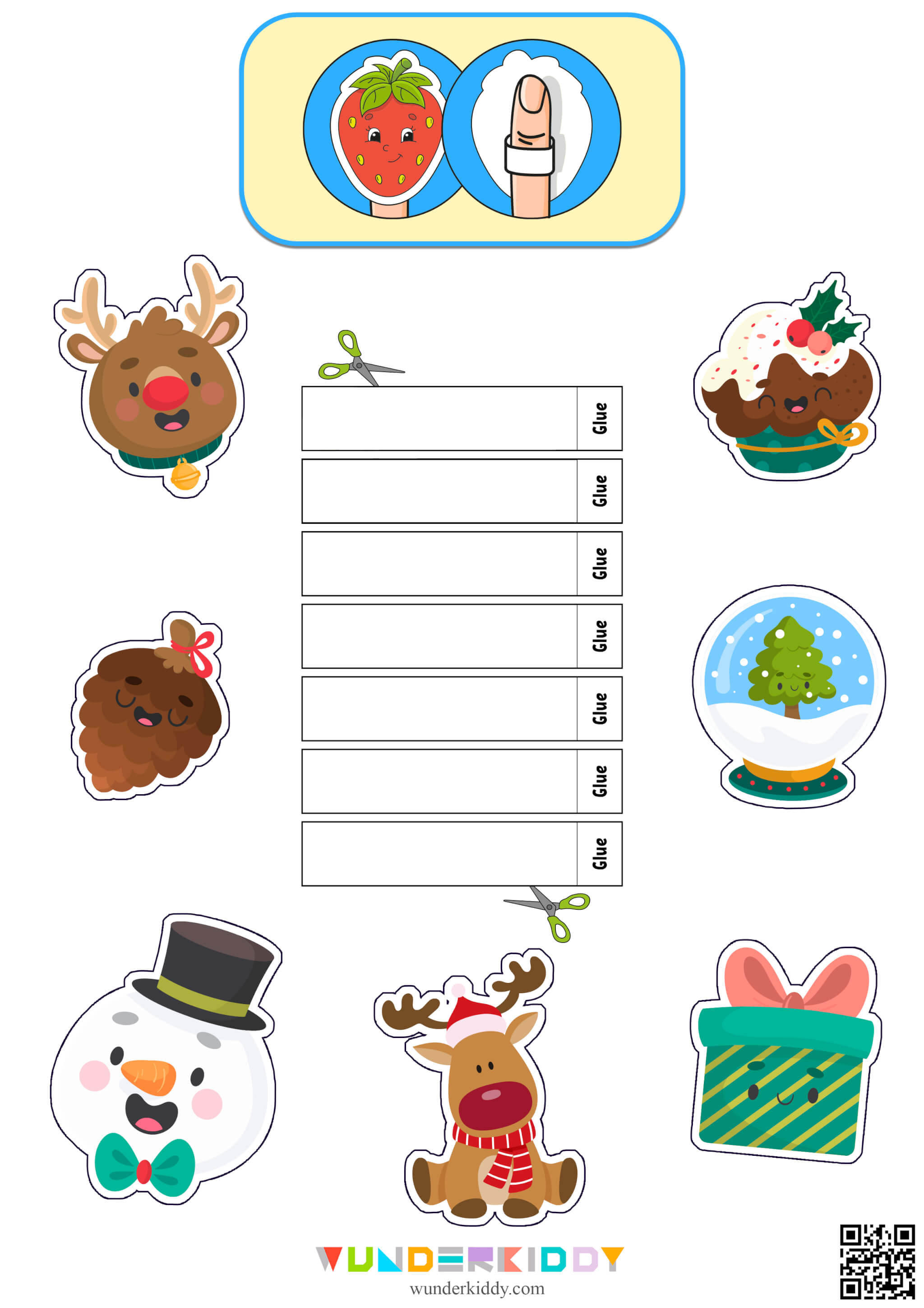 Template «Christmas Finger Puppets» - Image 6